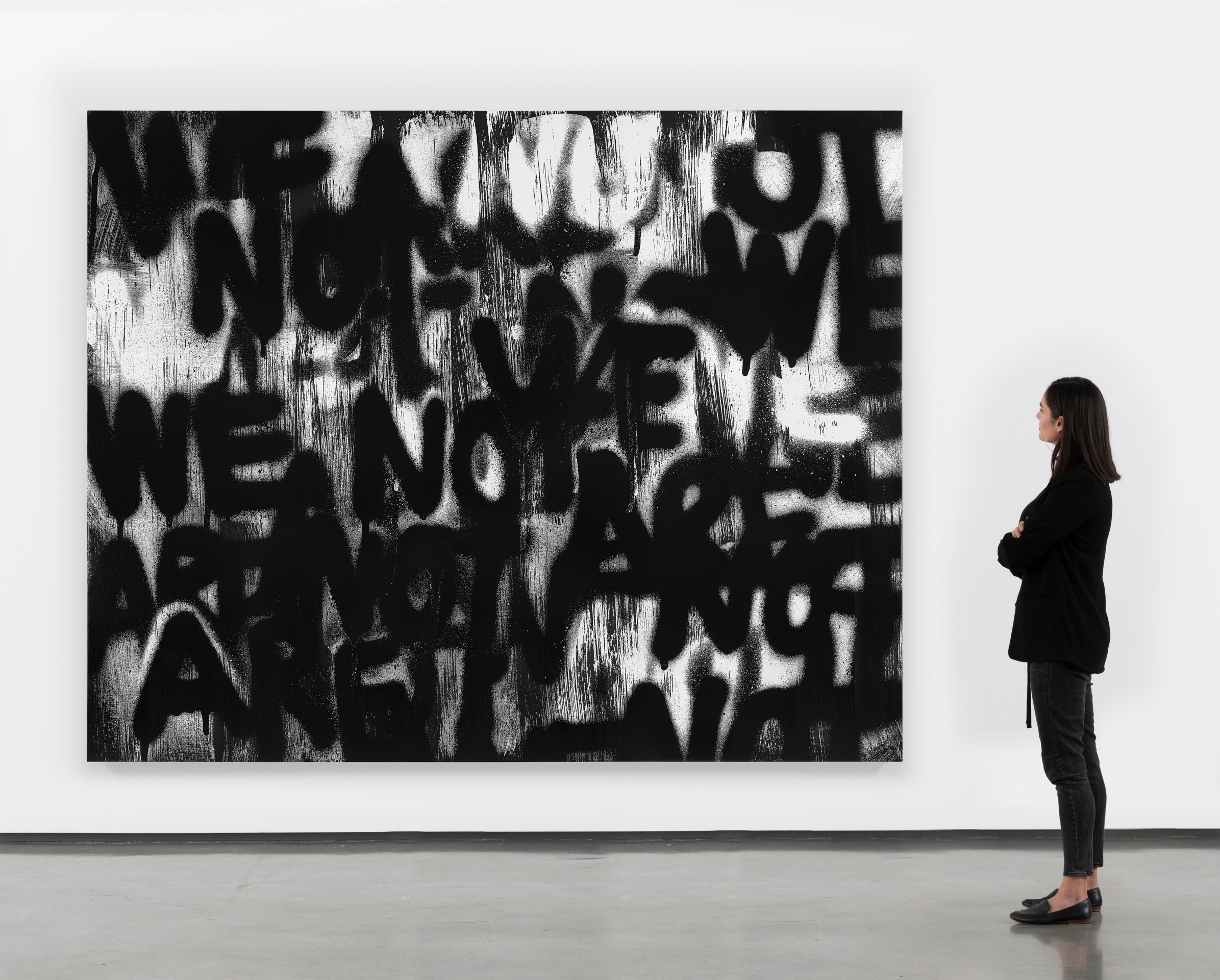 Adam Pendleton, Untitled (WE ARE NOT), 2019 - 2020