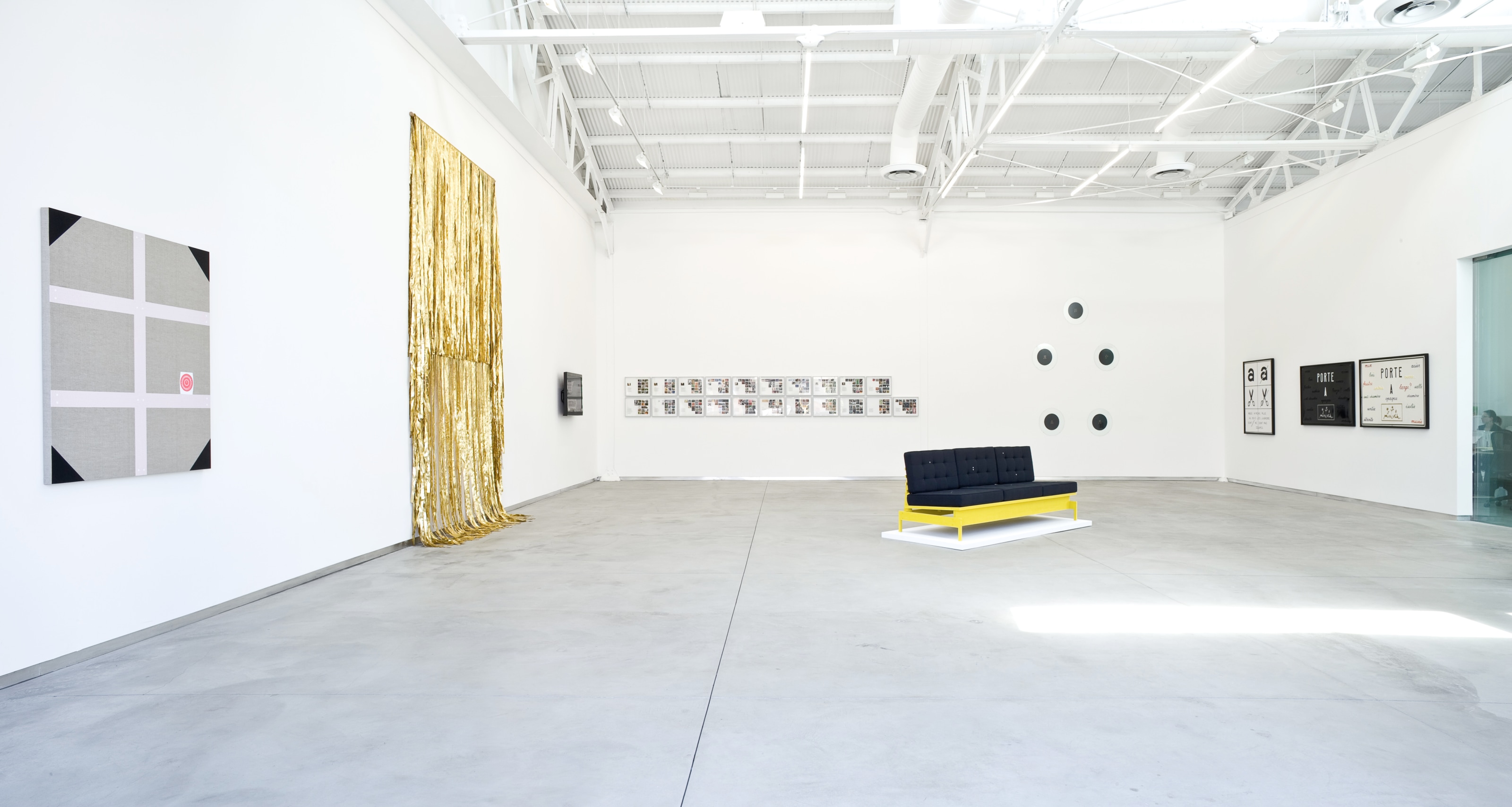 James Lee Byars, Marcel Broodthaers, Matthew Brannon, William E. Jones