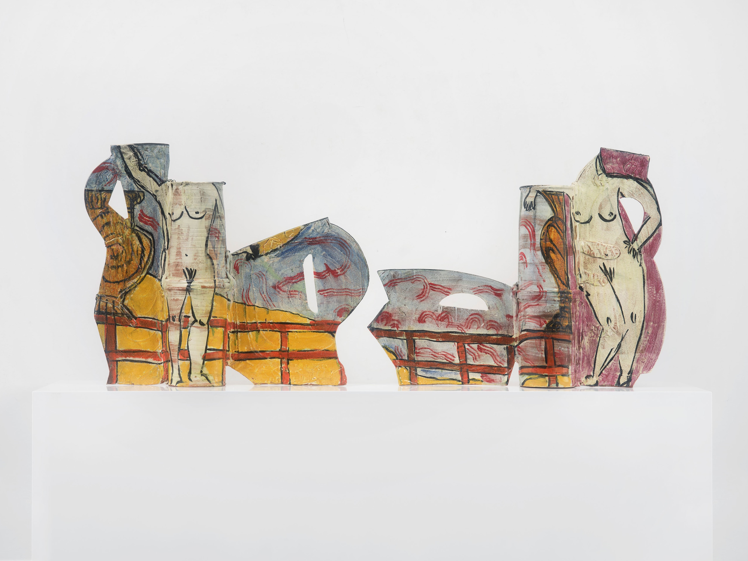 Betty Woodman, Fair Welcome and Pleasure, 2008