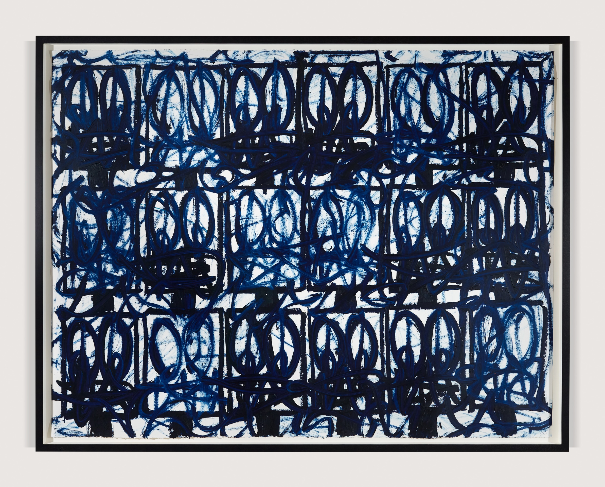 Rashid Johnson, Untitled Anxious Bruise Drawing, 2021