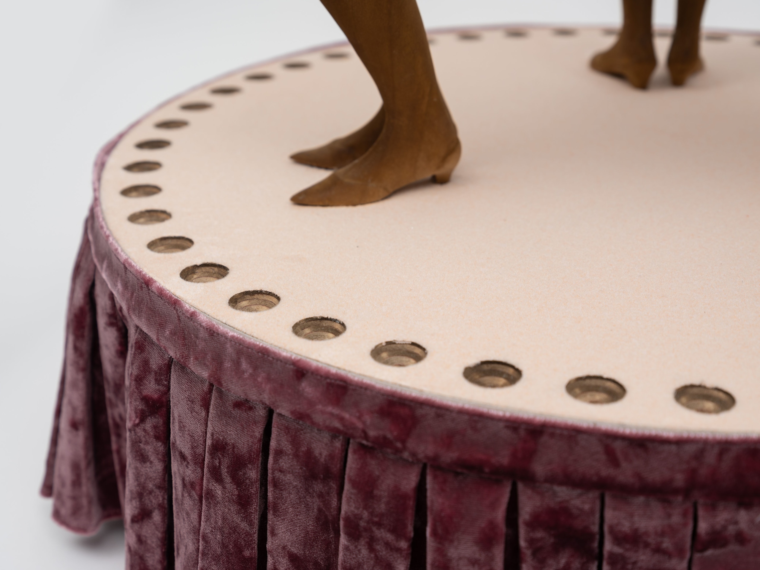 Derek Fordjour, Oscillating Triad, 2025