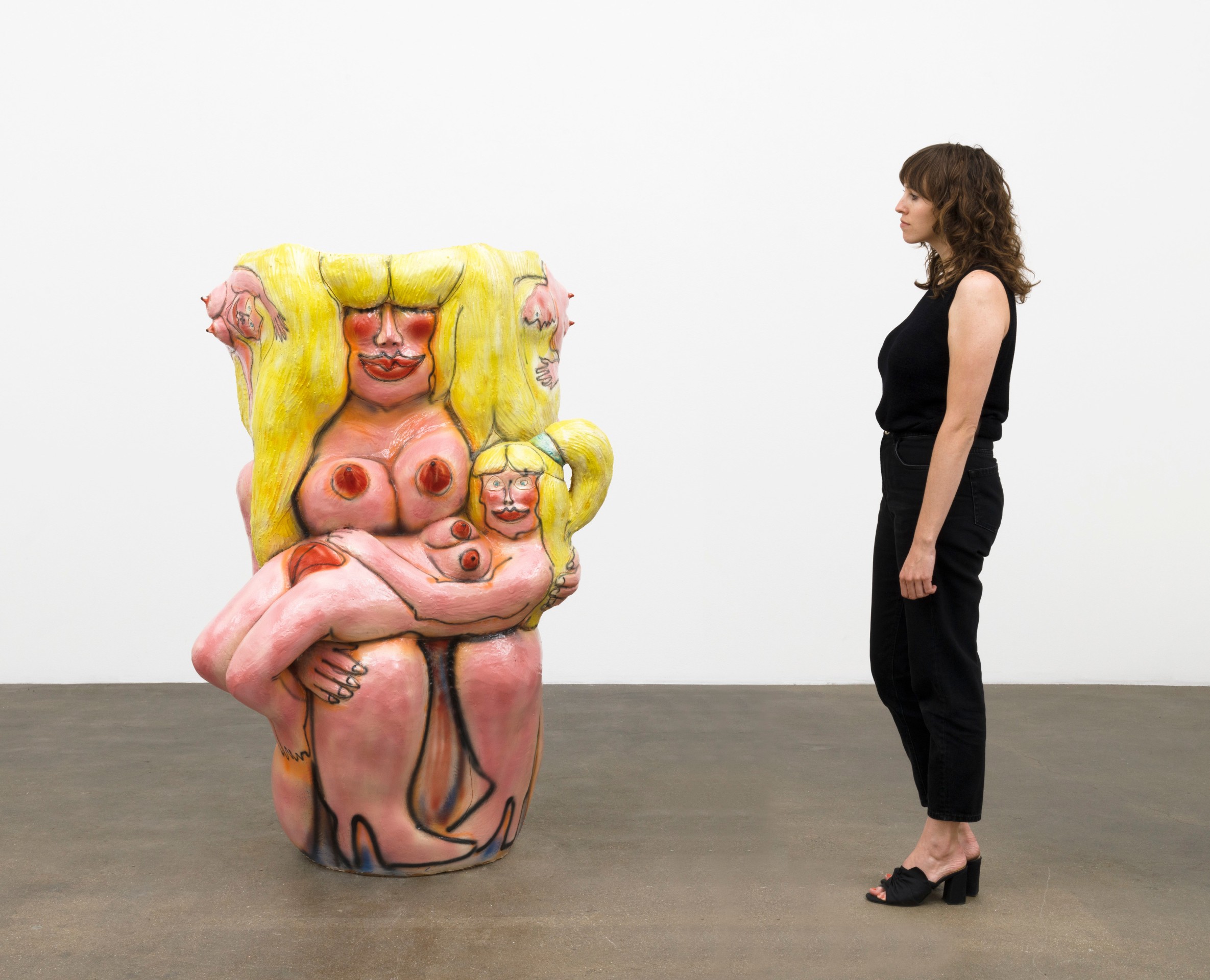 Piet&agrave;, 2019 ceramic with glaze