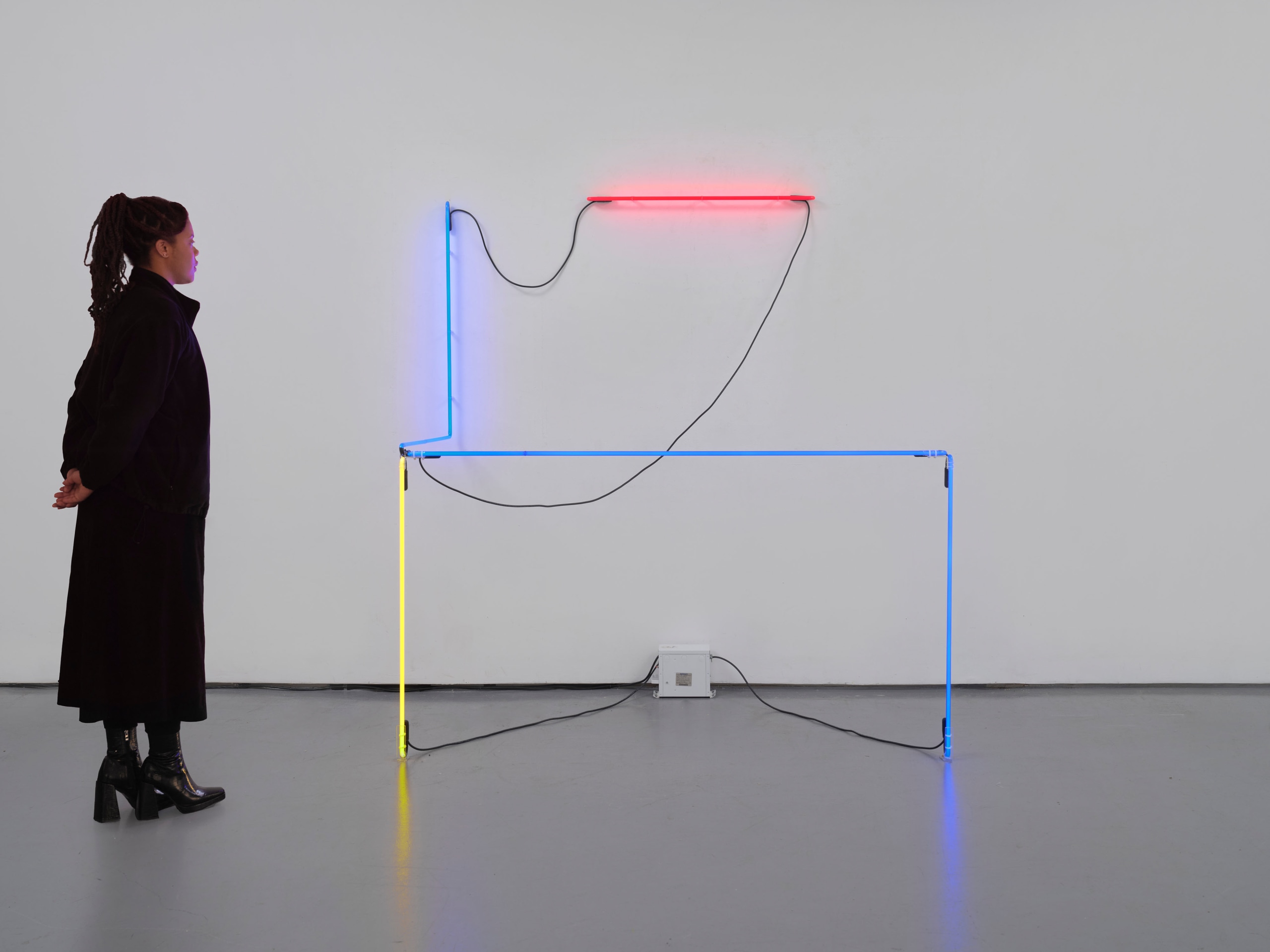 Keith Sonnier, Neon Wrapping Neon V, 1969