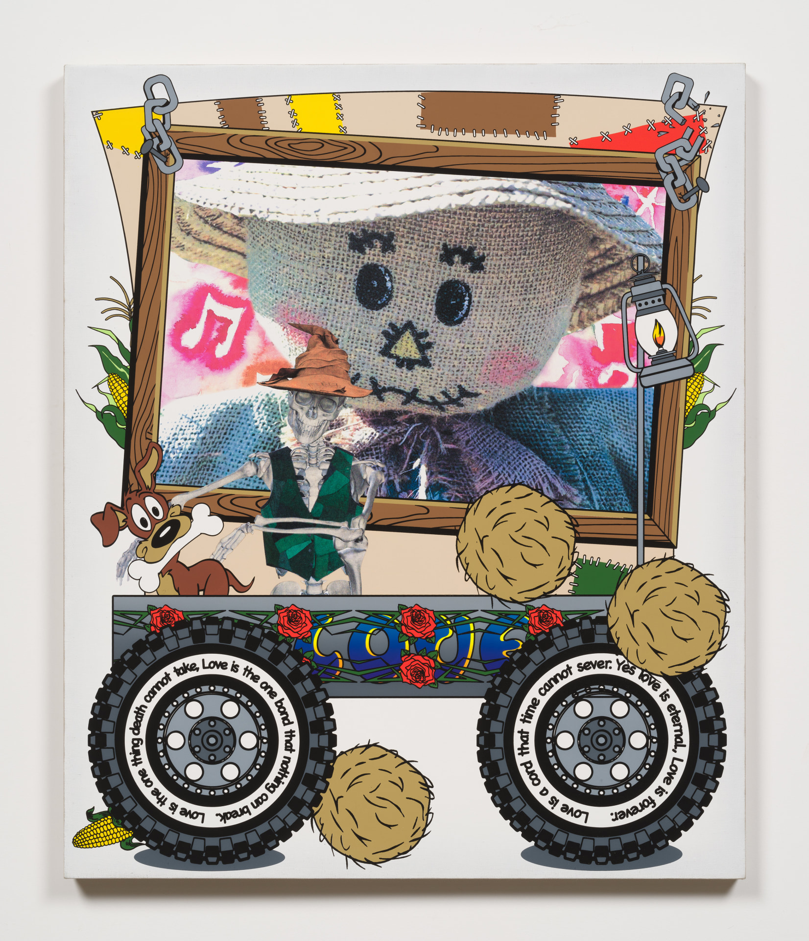 Elijah Funk &amp;amp; Alix Ross (Online Ceramics), Scarecrow staring