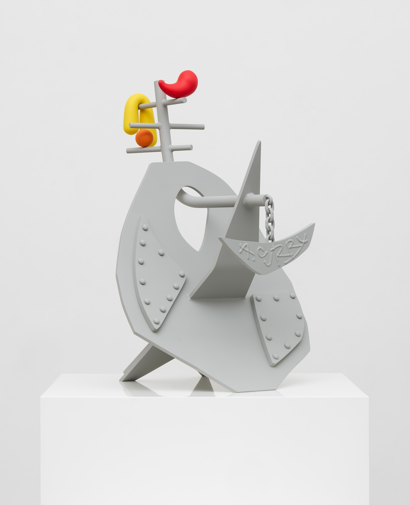 Aaron Curry, Dead World with a Deconstructed Sunset, 2022