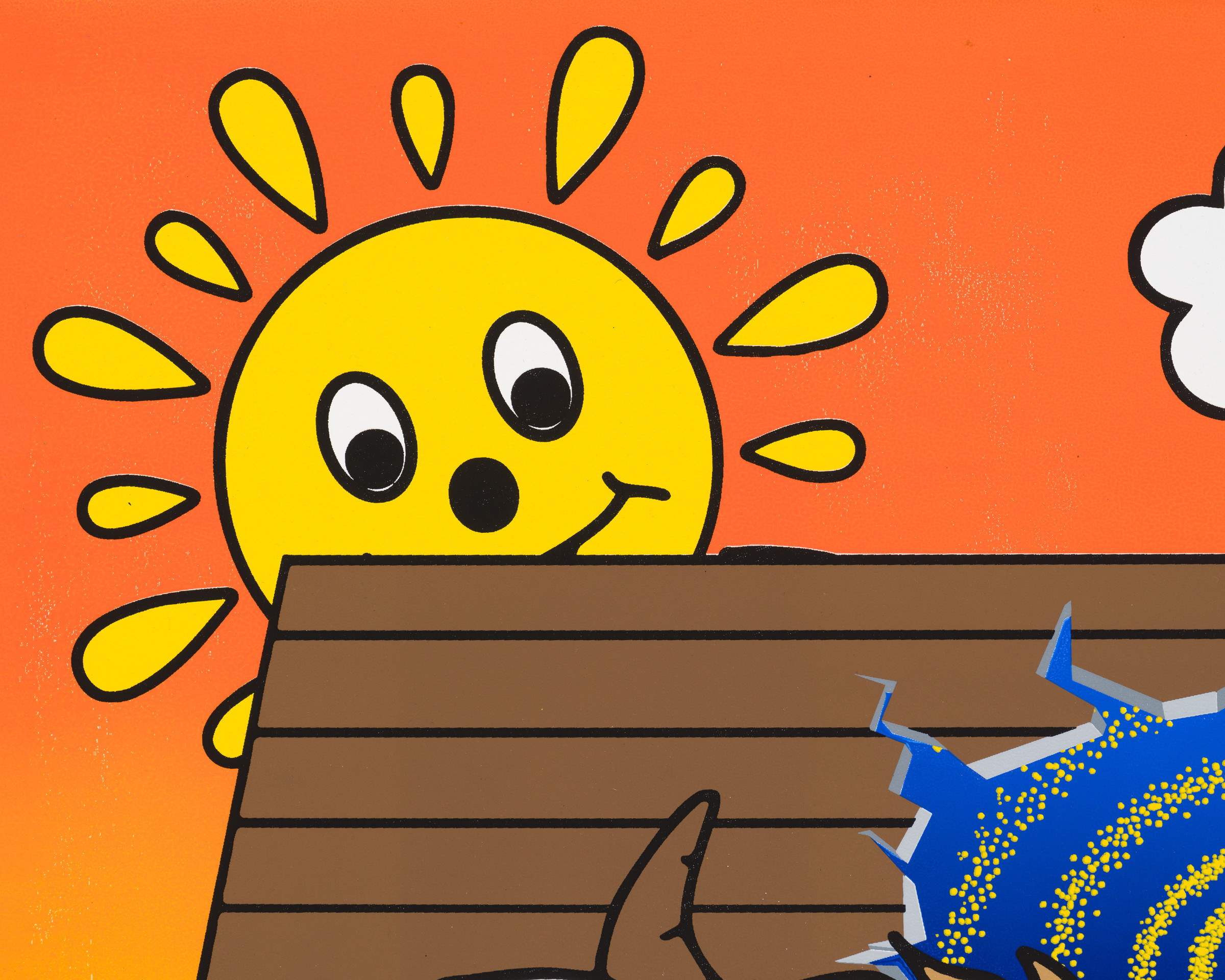 Elijah Funk &amp;amp; Alix Ross (Online Ceramics), The skeleton waves&nbsp;