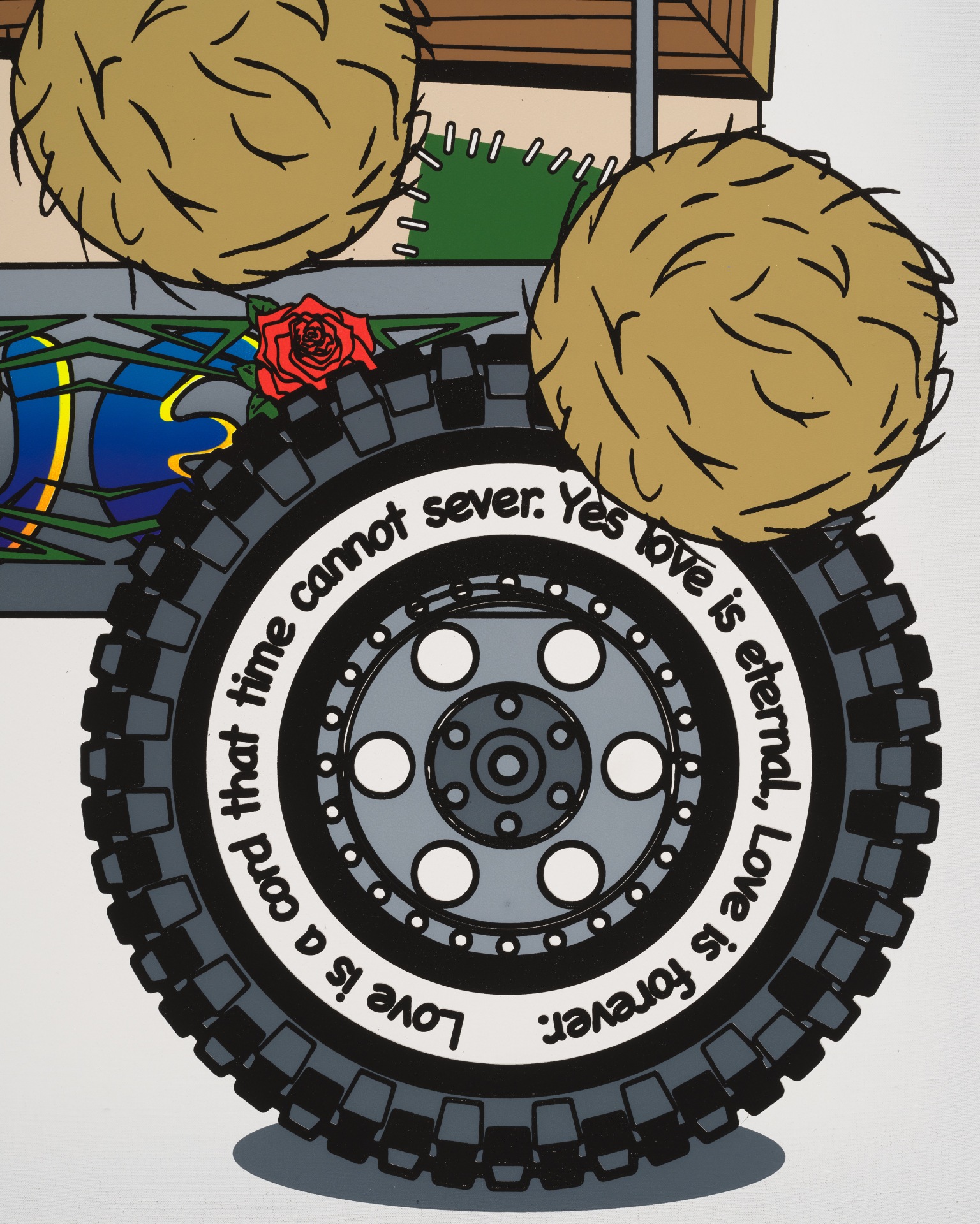 Elijah Funk &amp;amp; Alix Ross (Online Ceramics), Scarecrow staring