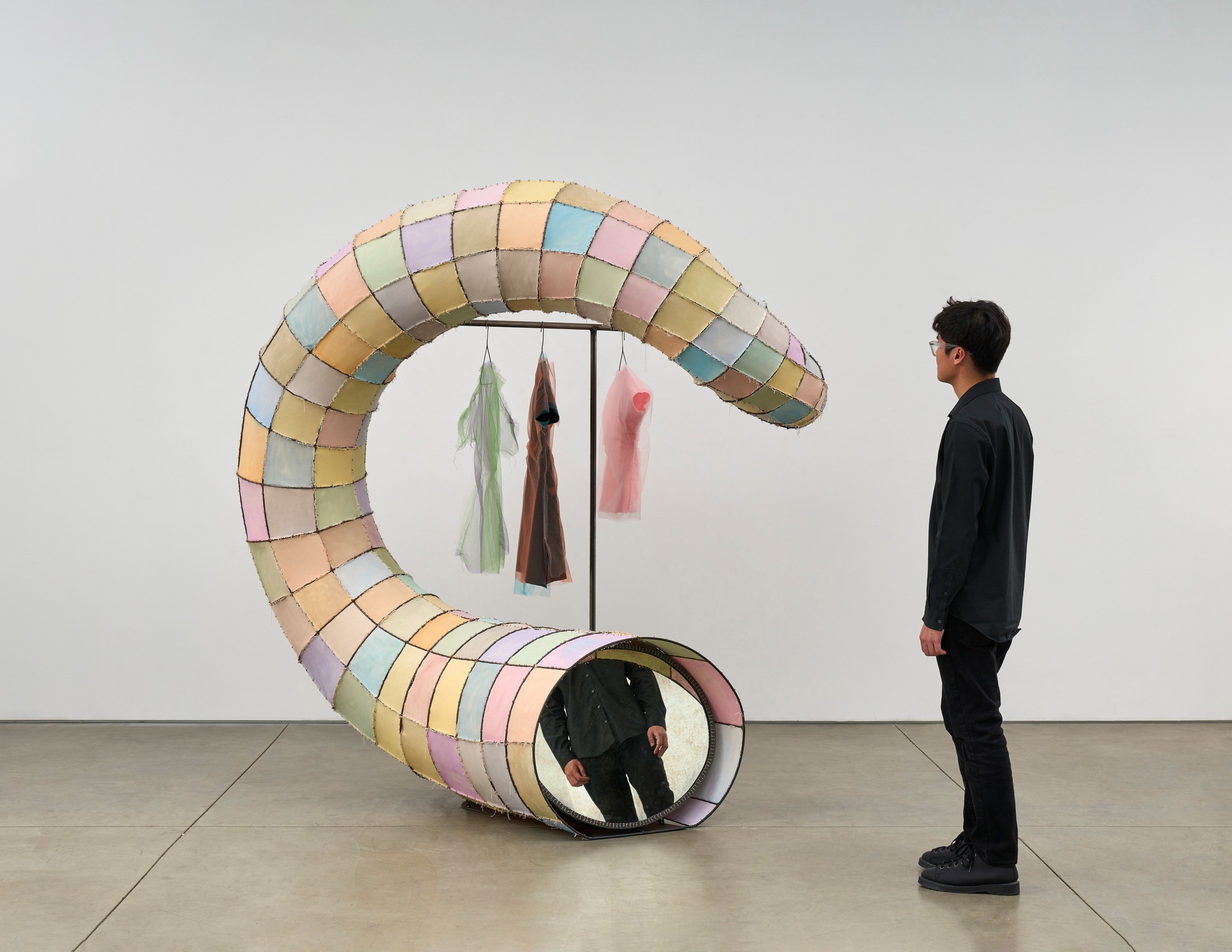 Evan Holloway, Display with Mirror, 2024
