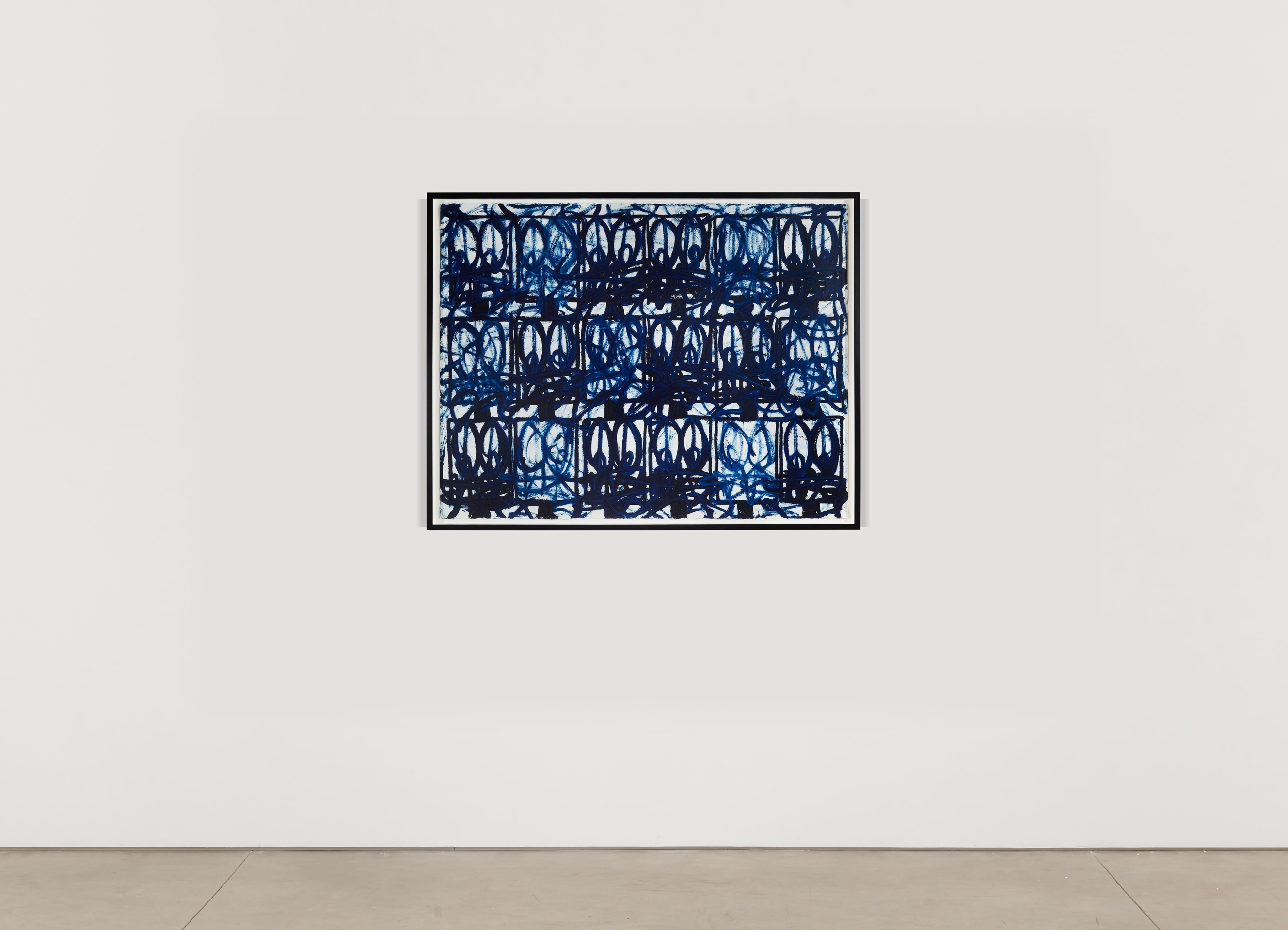 Rashid Johnson, Untitled Anxious Bruise Drawing, 2021