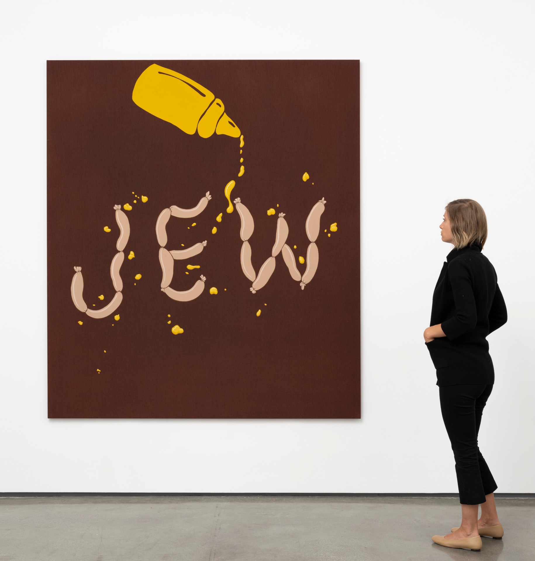 Joel Mesler, Untitled (Jew), 2020