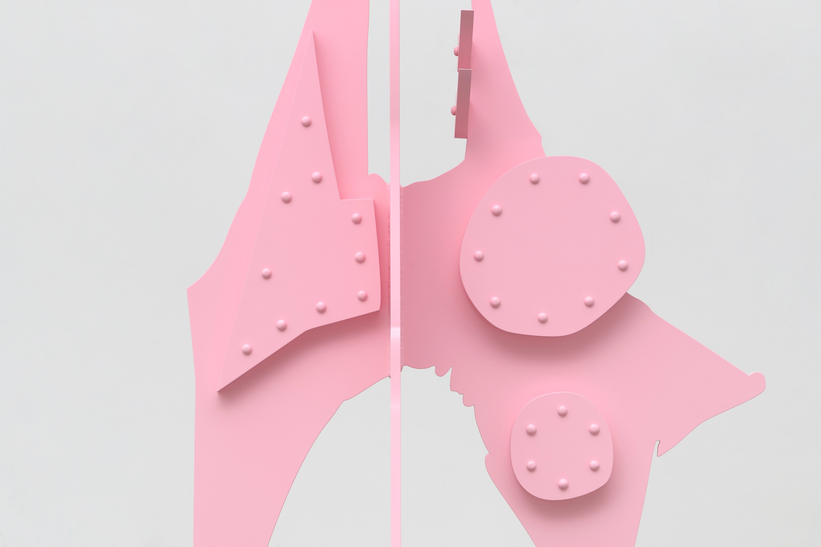 Aaron Curry, Pink Sketch (Standing Figure), 2022