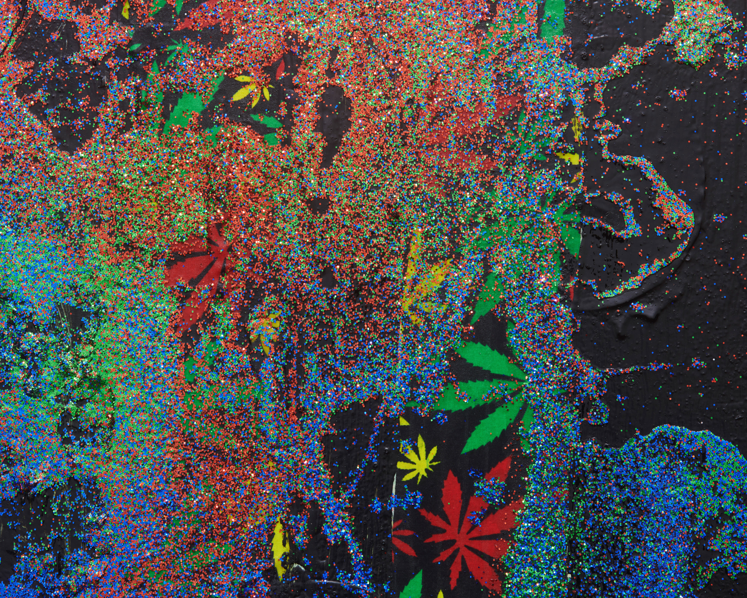 Chris Martin, Untitled, 2019 - 2022