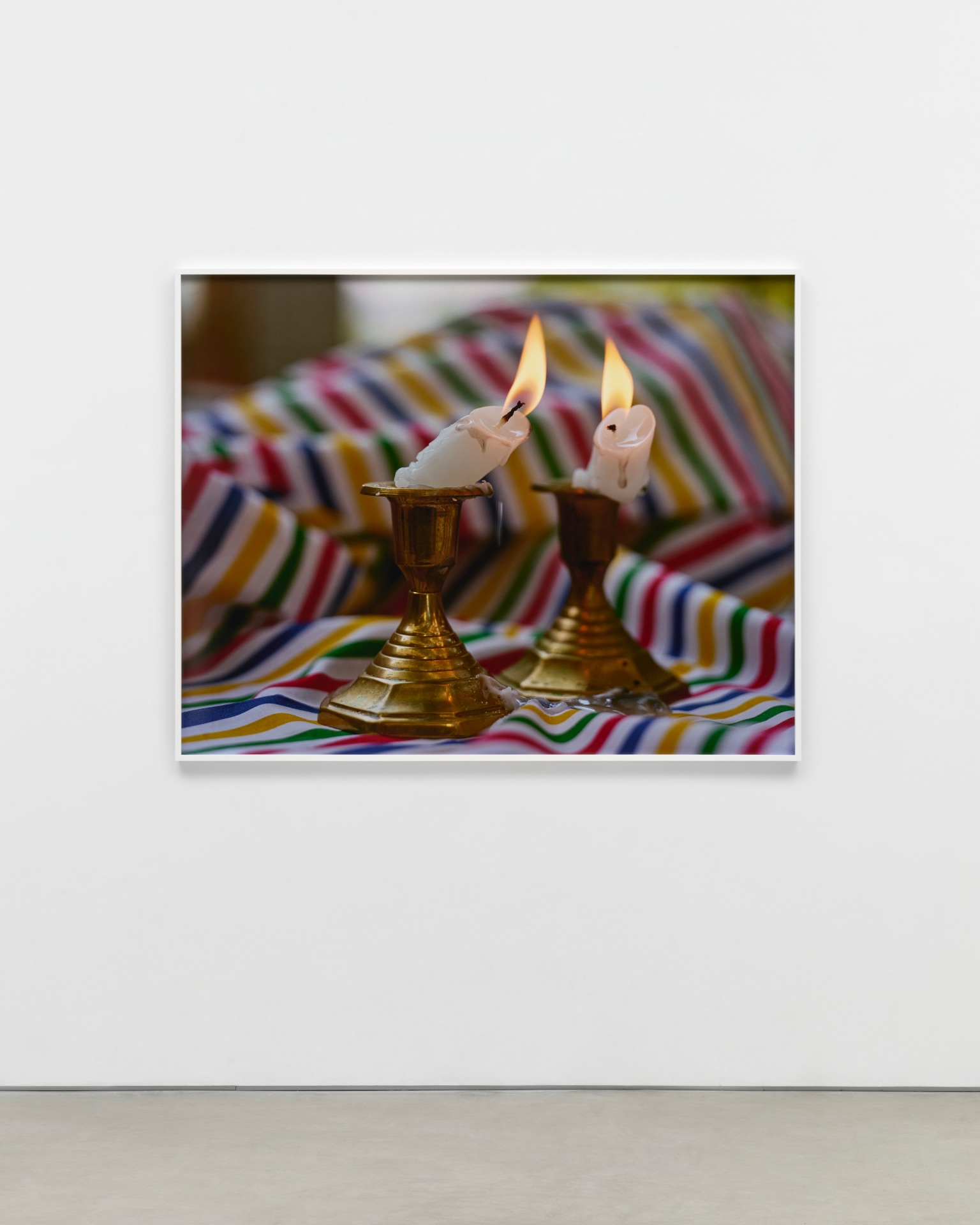 Torbj&oslash;rn R&oslash;dland, Candles and Stripes, 2021