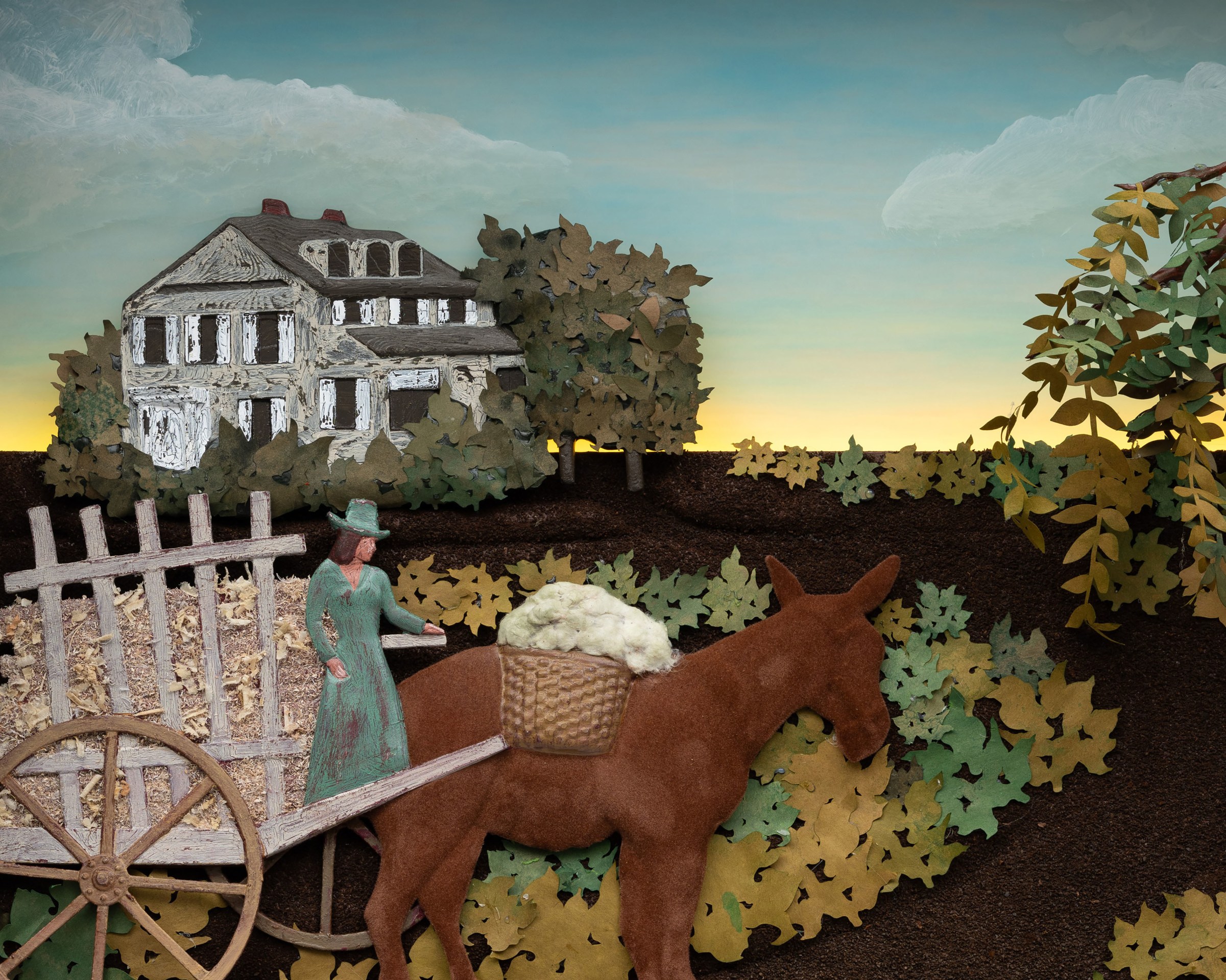 Derek Fordjour, Field Song, 2025