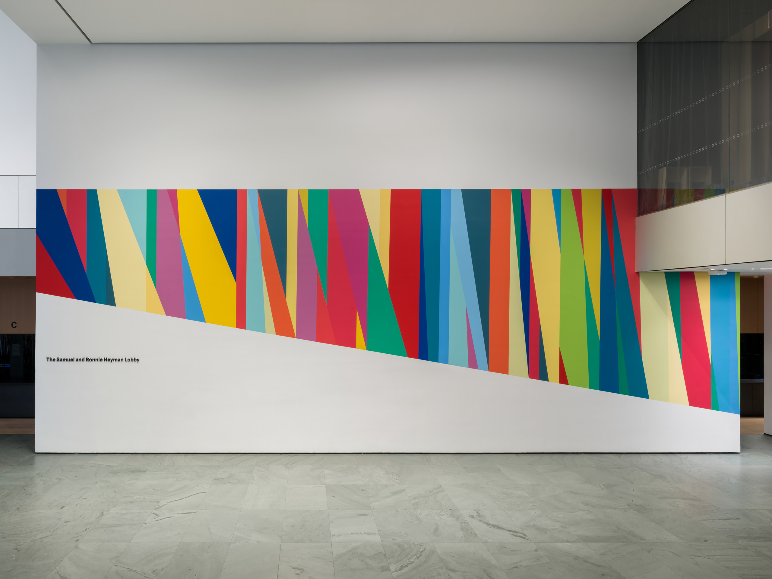 Installation view of&nbsp;Odili Donald Odita: Songs from Life, April 8, 2025 &ndash; April 30, 2026. Photographed in April 2025. The Museum of Modern Art, New York. Digital Image &copy; 2025 The Museum of Modern Art, New York. Photo by Jonathan Dorado.