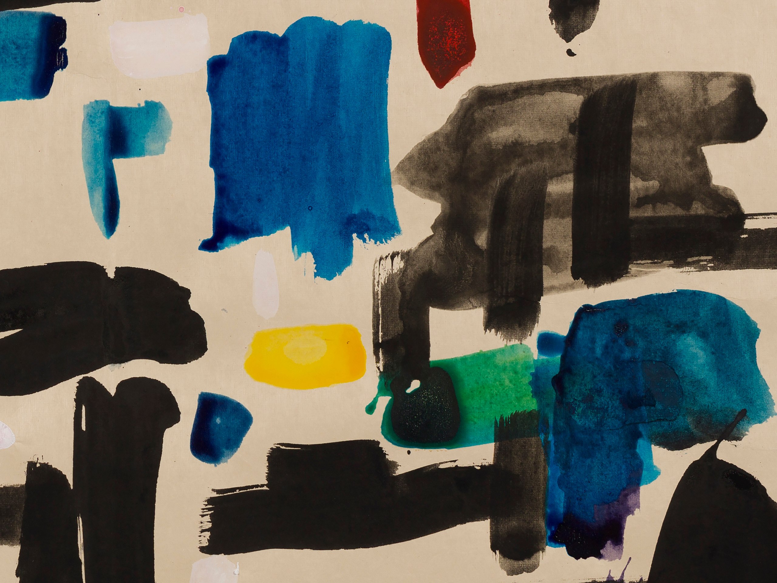 Mary Weatherford, Shibuya Crossing, 2019