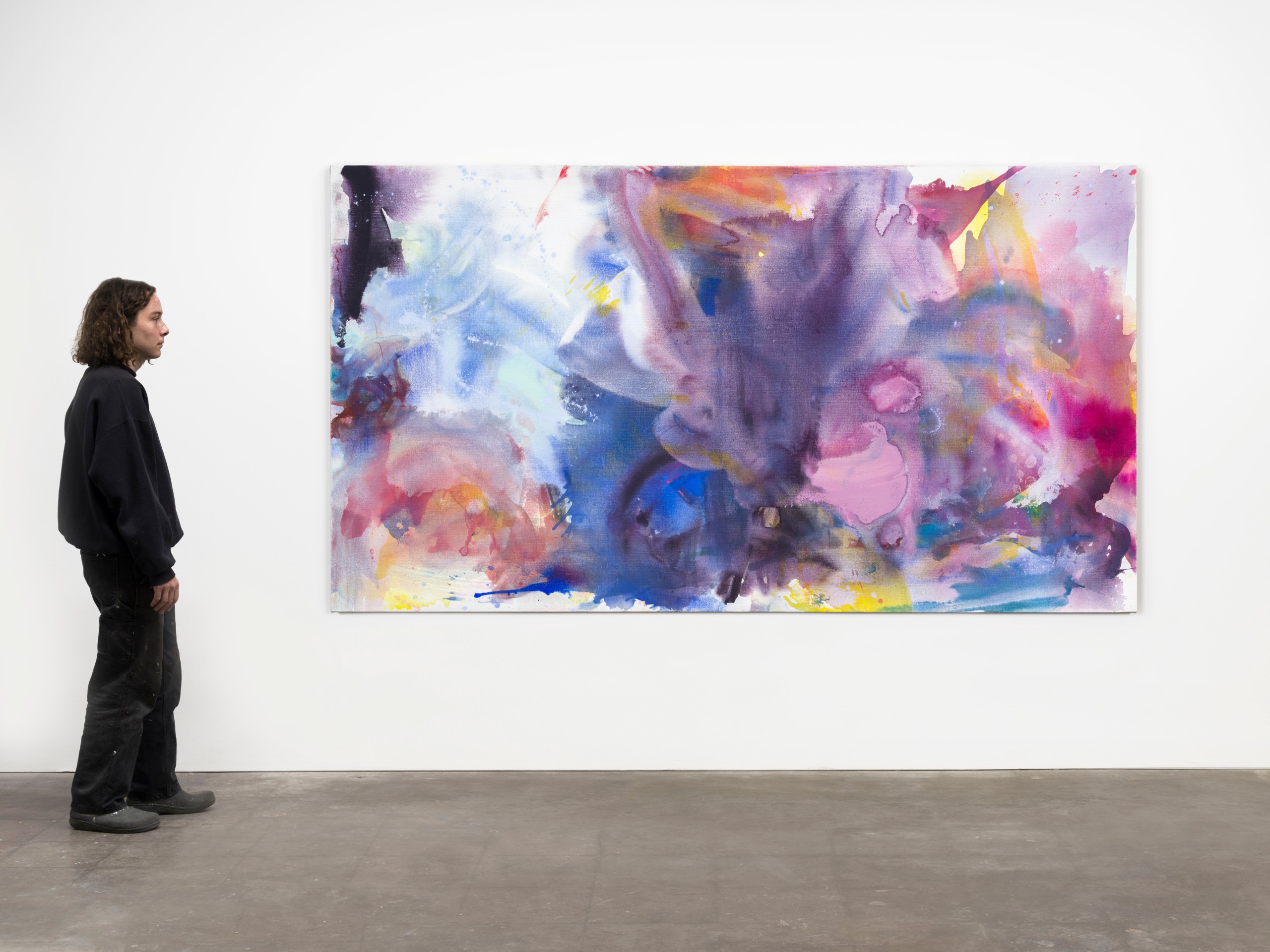 Mary Weatherford, The Reef, 2021