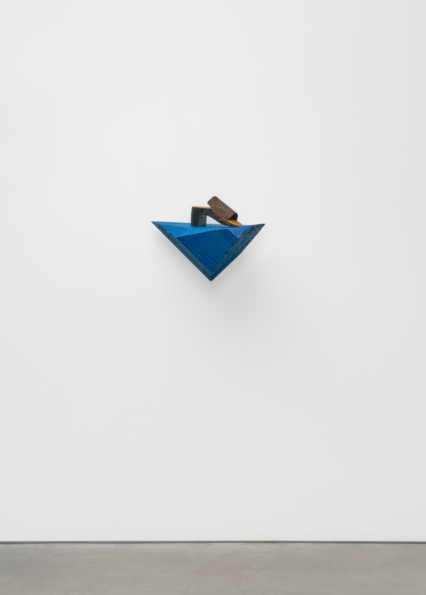 Evan Holloway, Shoe Shelf (Blue), 2024
