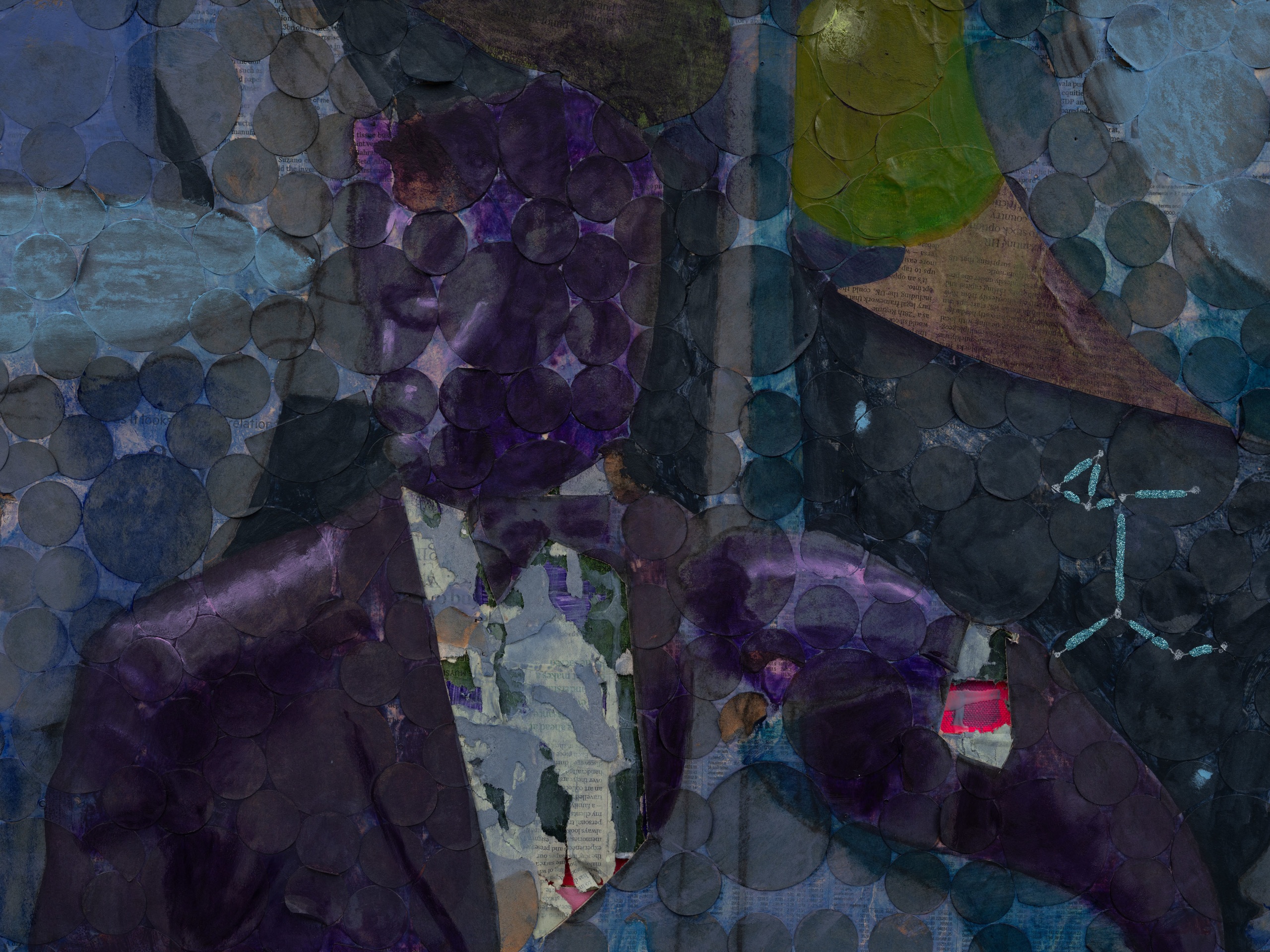 Derek Fordjour, Gourd, String &amp;amp; Drum, 2025