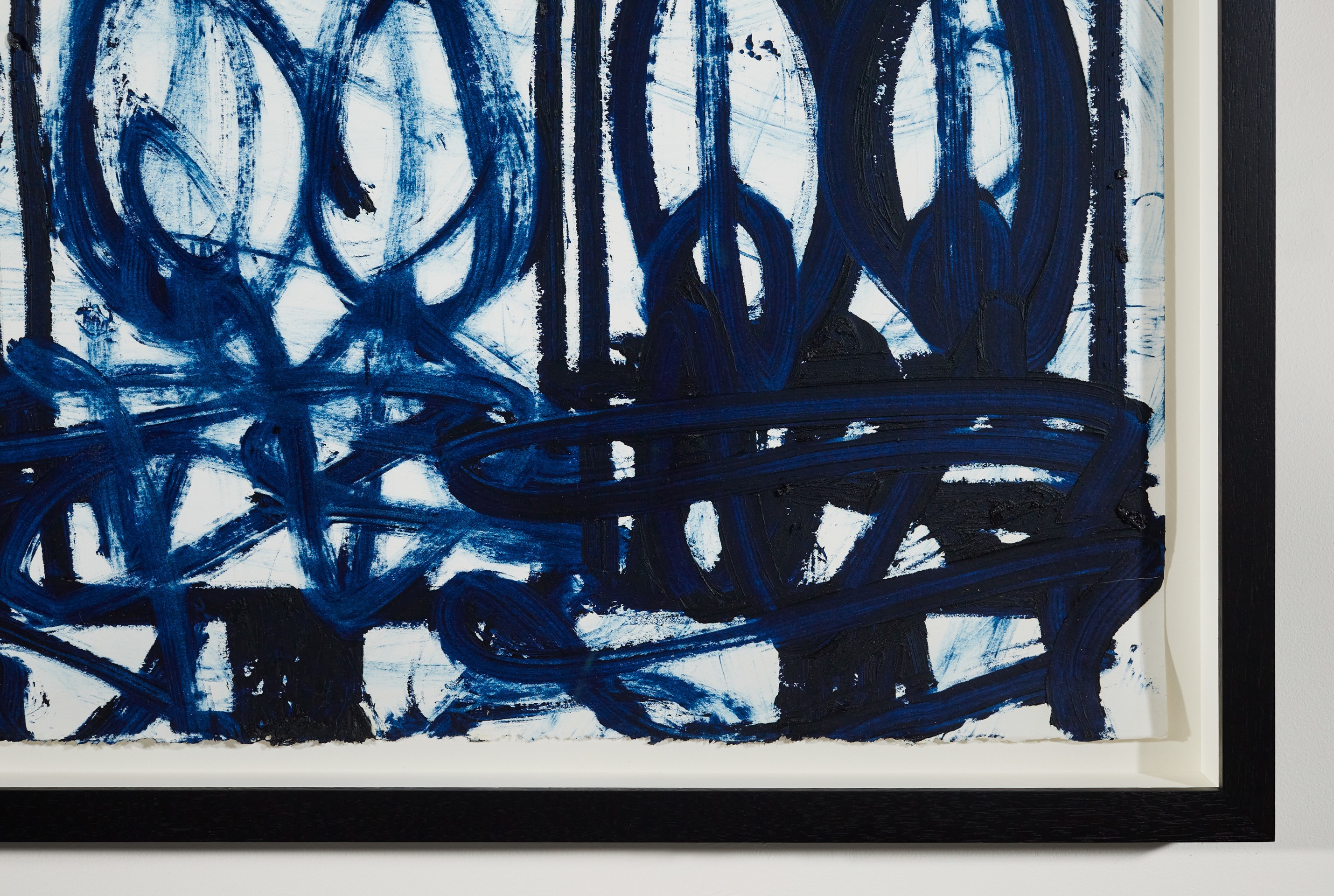 Rashid Johnson, Untitled Anxious Bruise Drawing, 2021