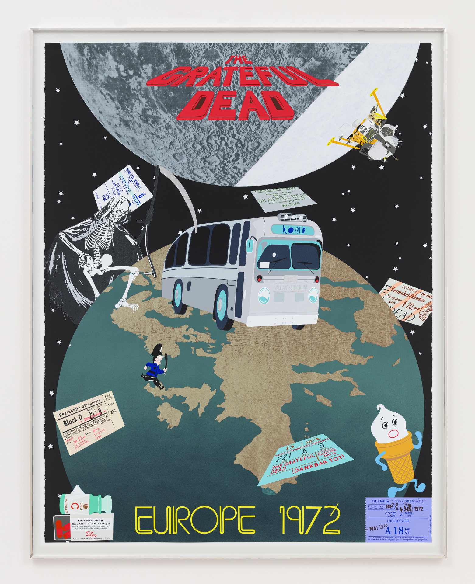 Matthew Brannon, Warm Beer, Melting Ice Cream, Nitrous Oxide, and European Checkpoints, 2019 - 2021