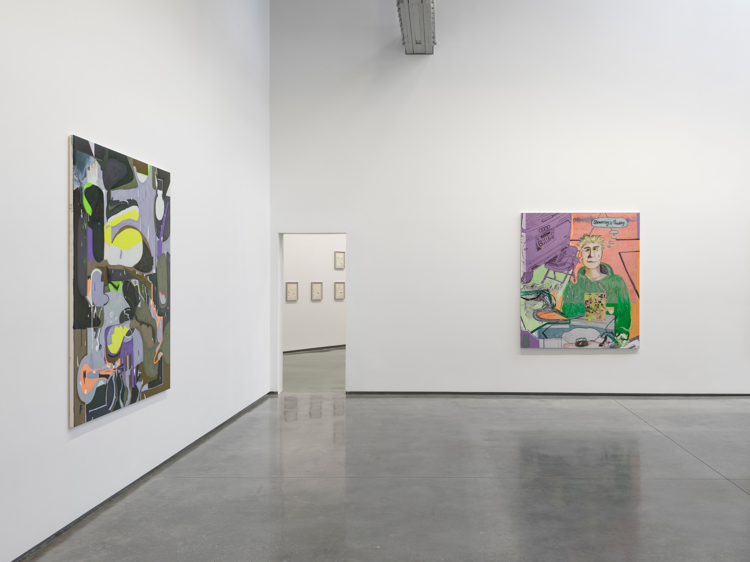 Huma Bhabha and Michael Williams