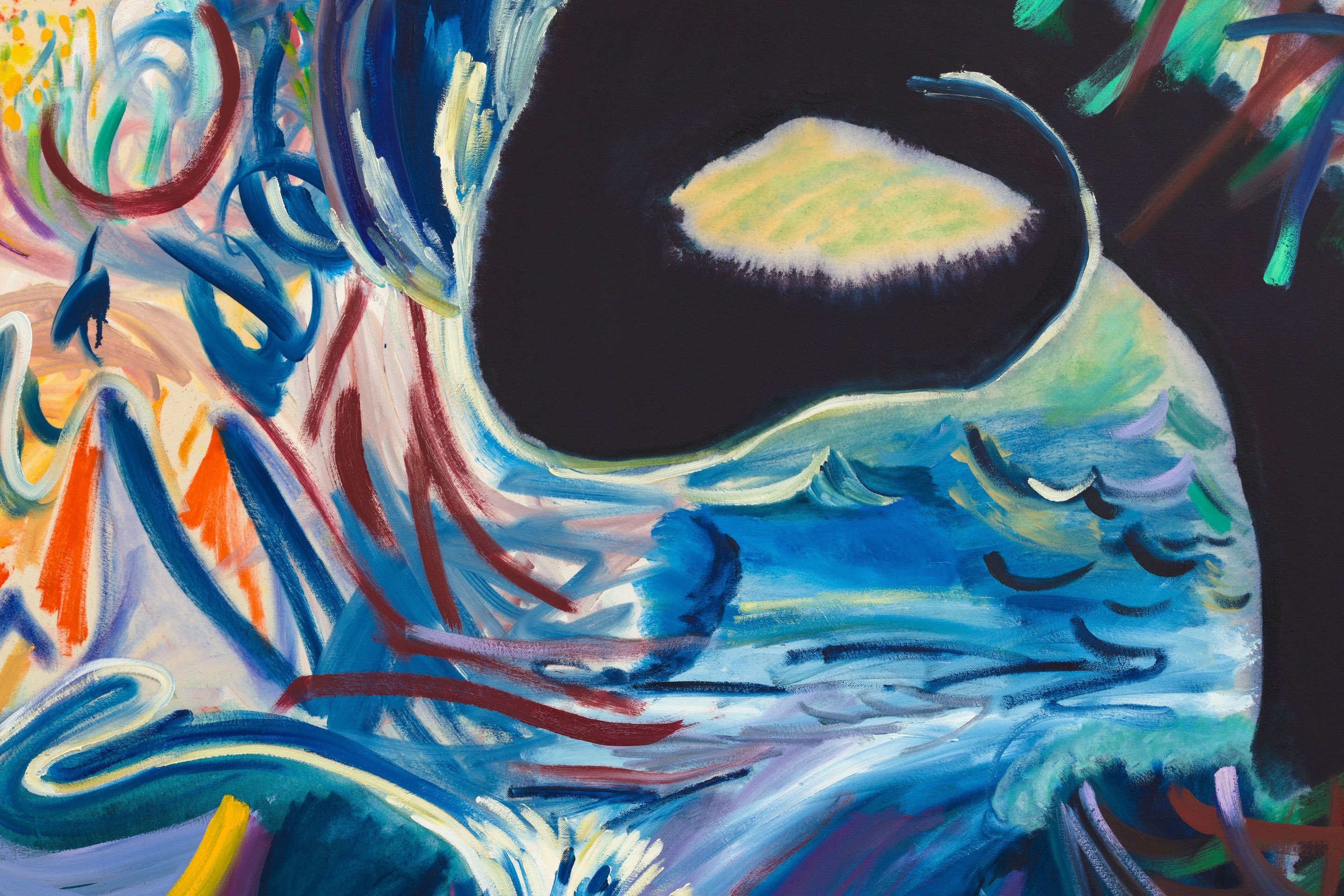 Shara Hughes, Swelling, 2023