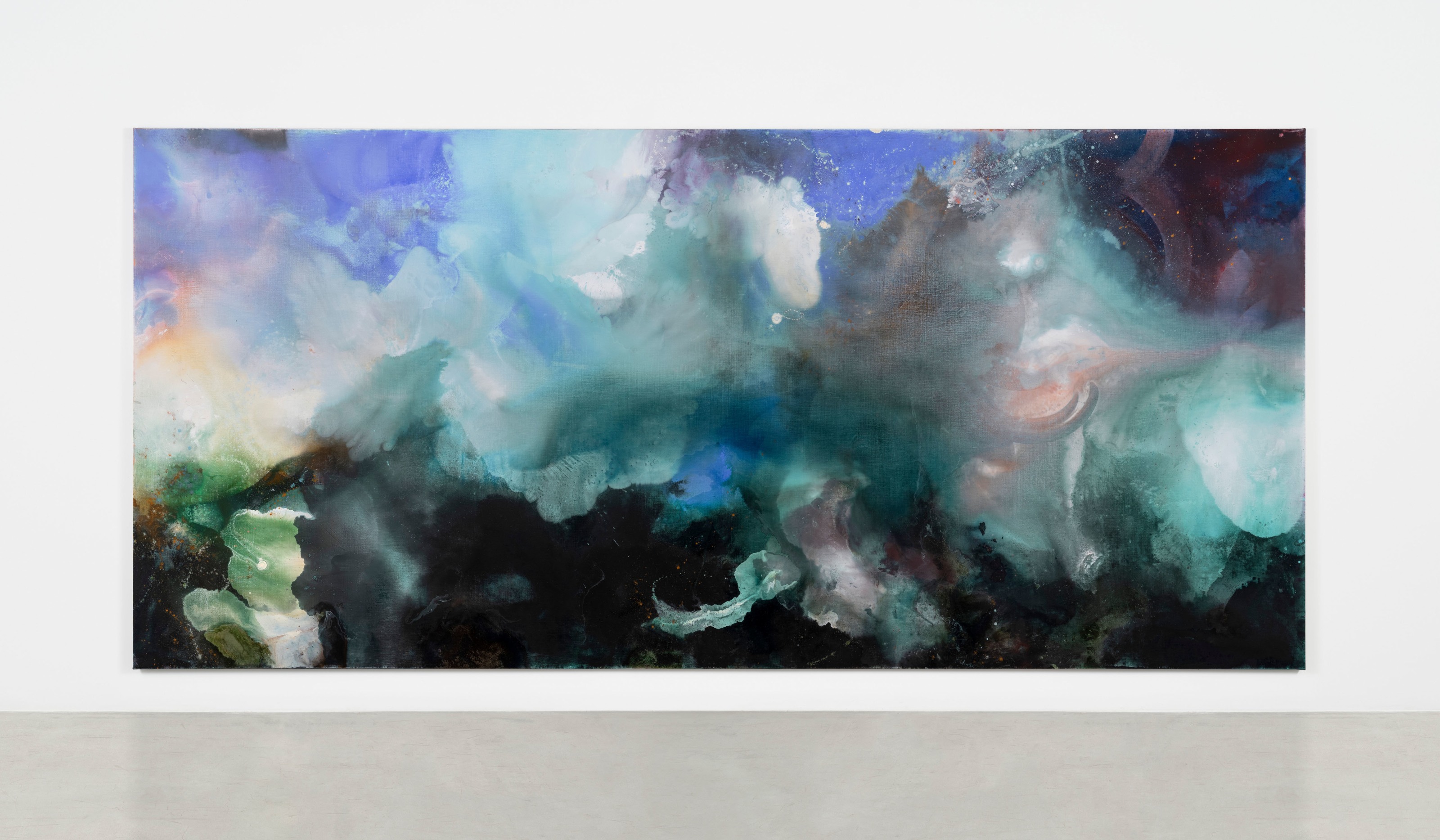 Mary Weatherford, Genesis, 2025