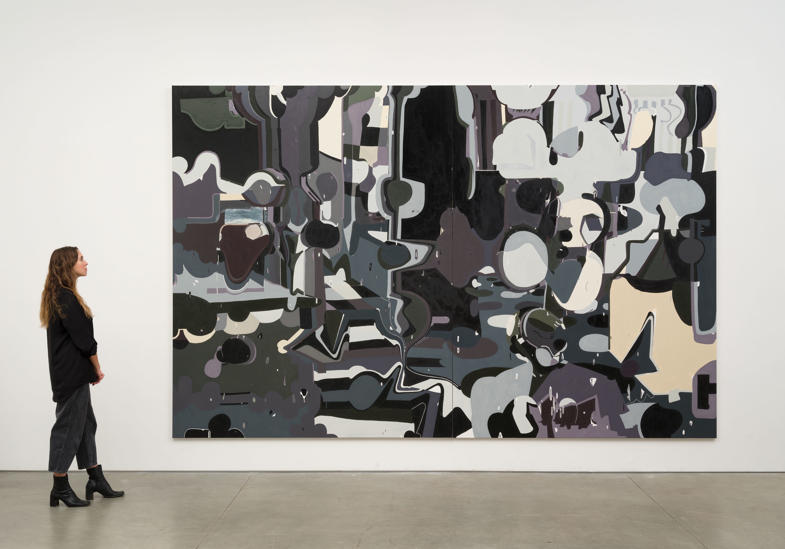 Michael Williams, Paired Puzzle 4 (Quilt/Lava), 2020 - 2022