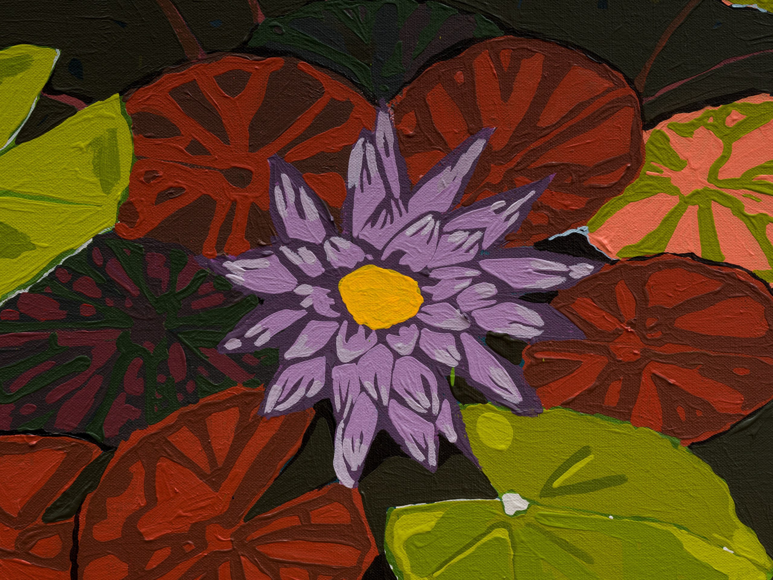 Hilary Pecis, Water Lilies, 2022