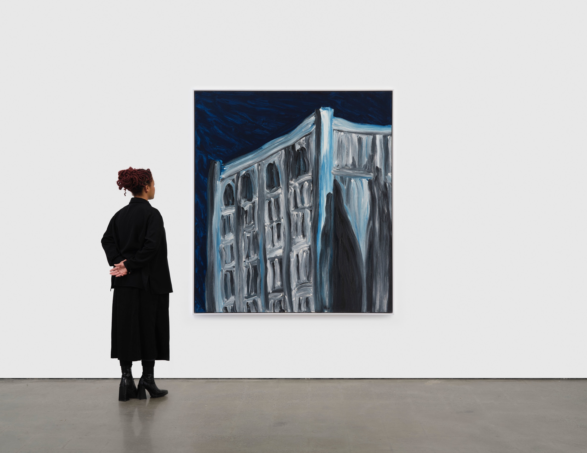 Martha Diamond, Highway, 1984