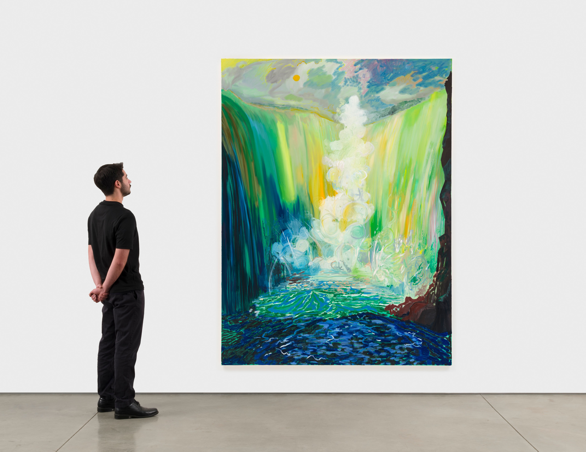 Shara Hughes, Niagara, 2024