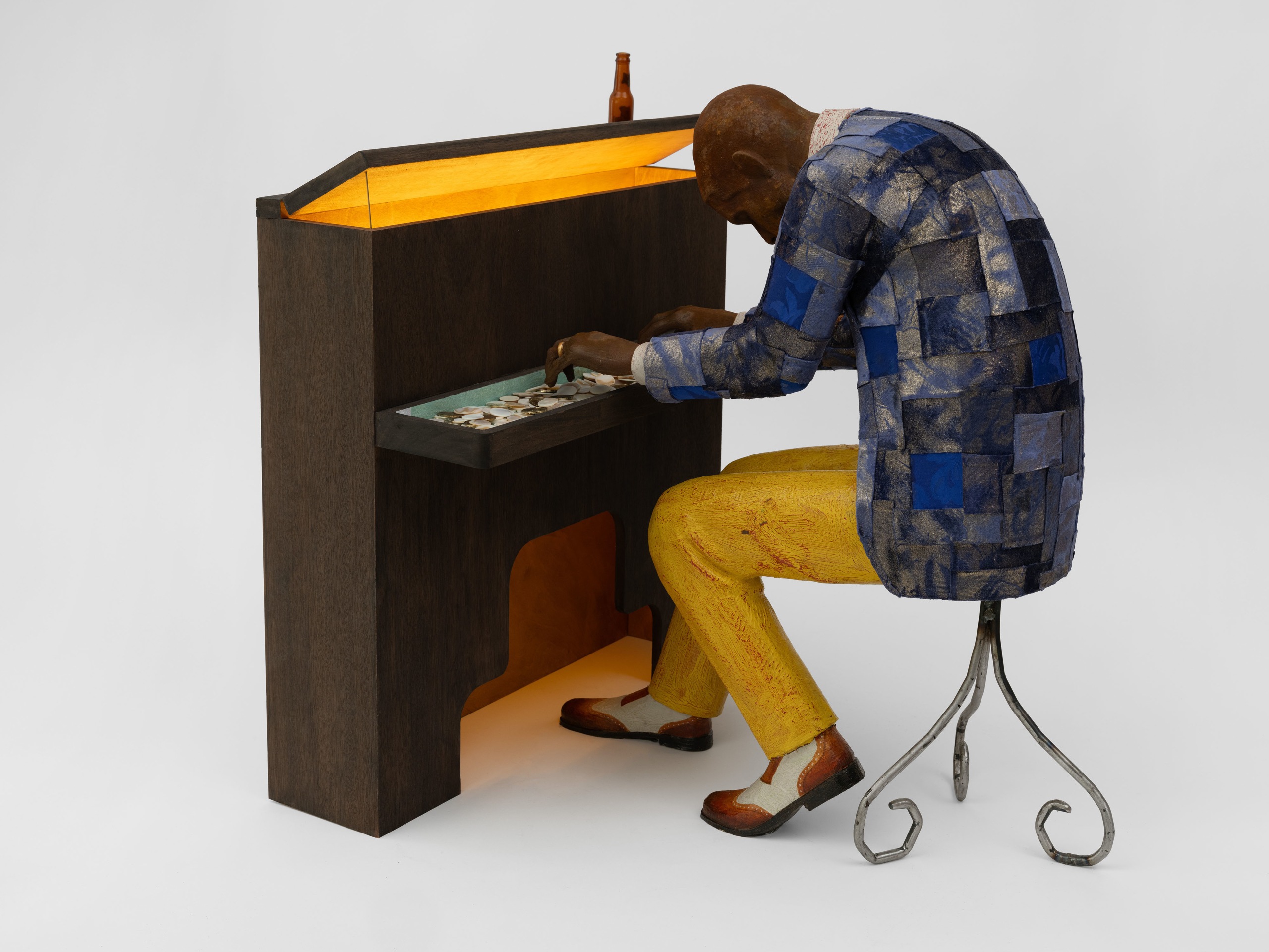 Derek Fordjour, Fermata, 2025