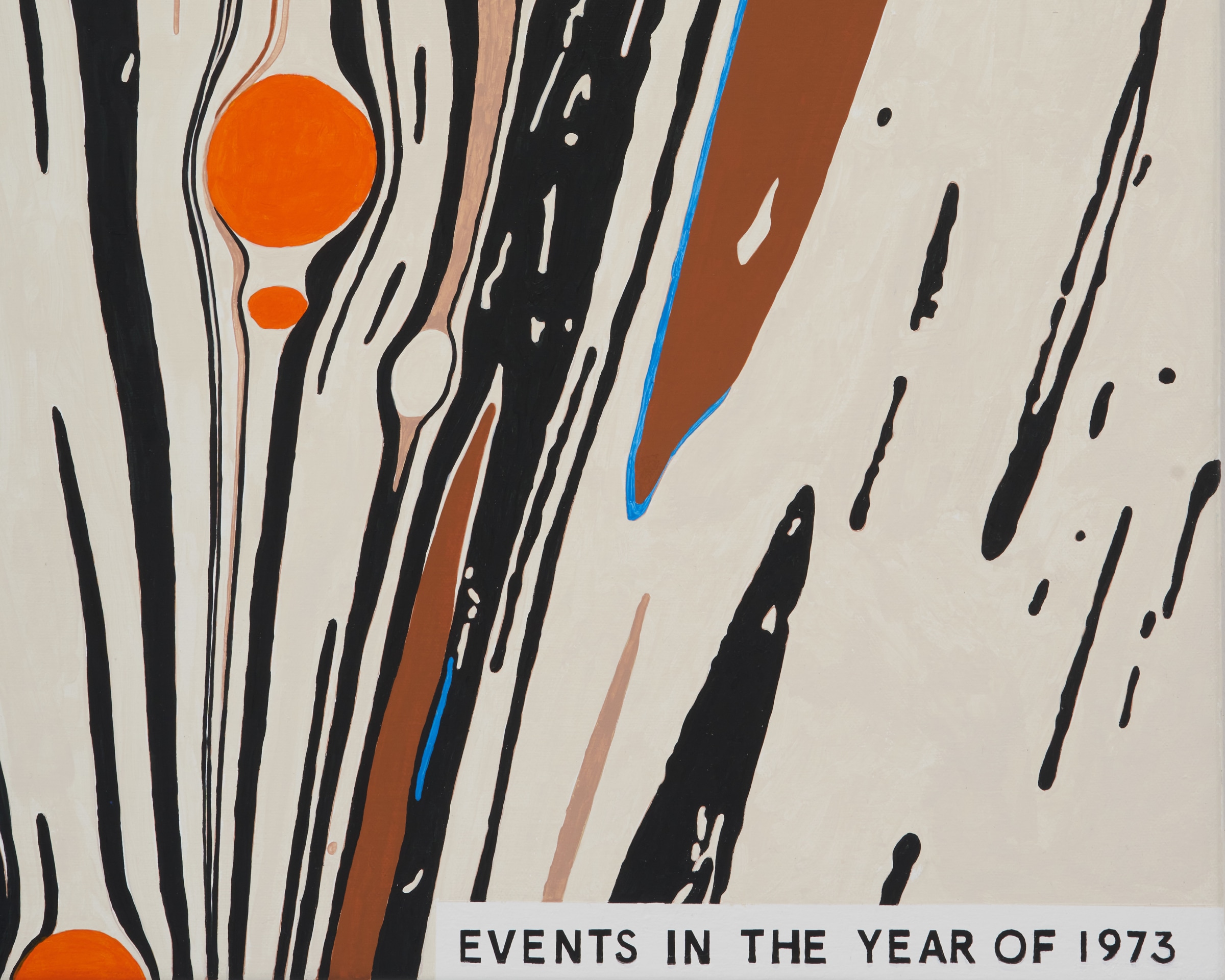 Matthew Brannon, Events Occurring in the Year 1973, 2021