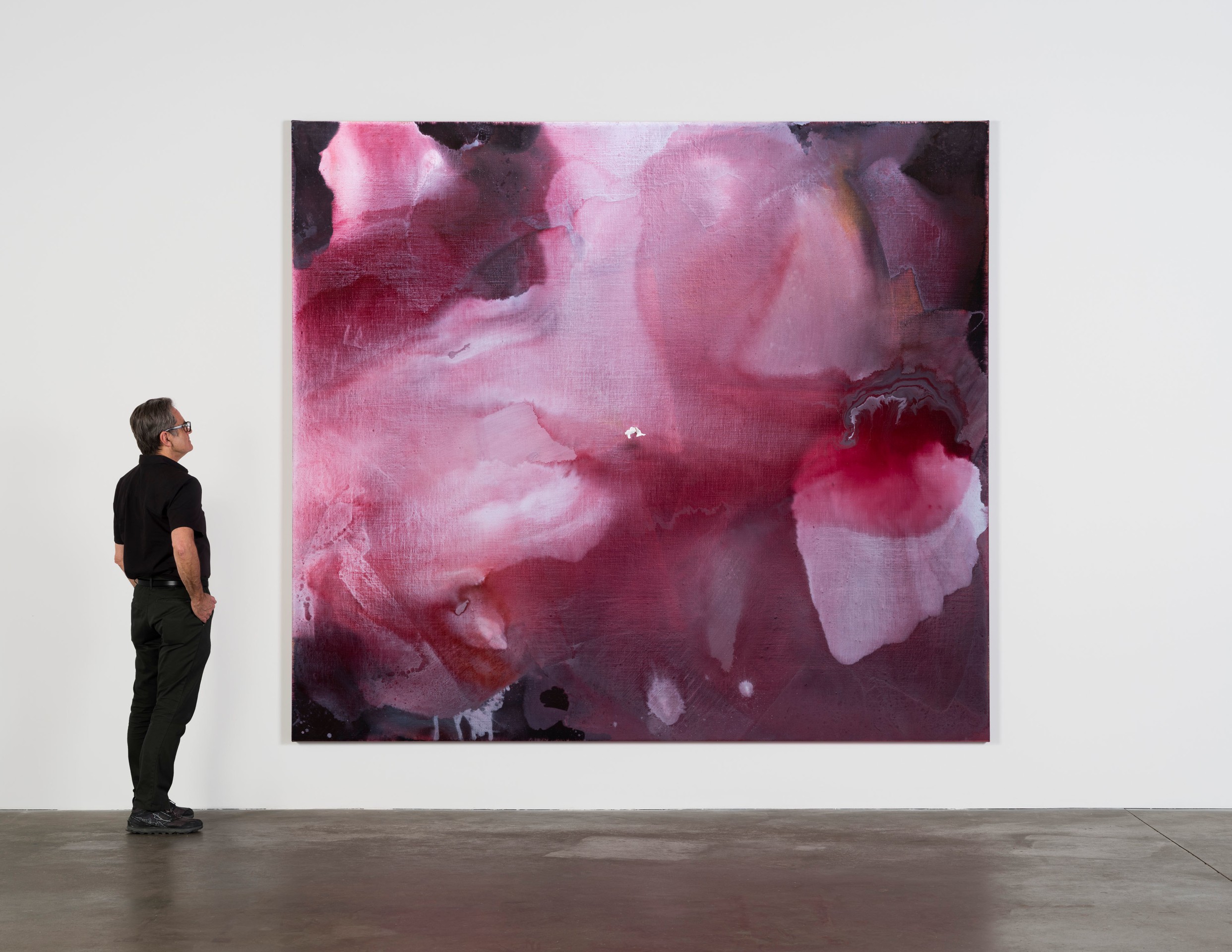 Mary Weatherford, A Rose Tree, 2025