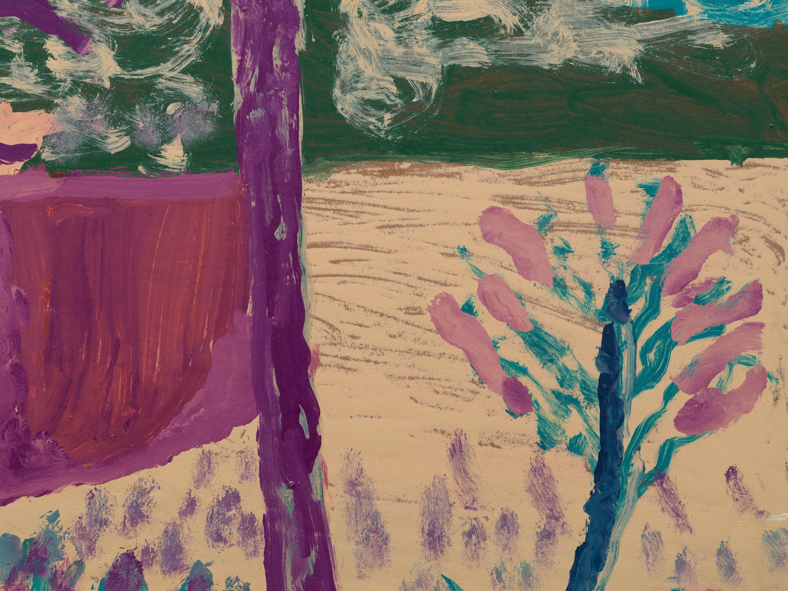 William Hawkins, Three Hanging Men, 1985