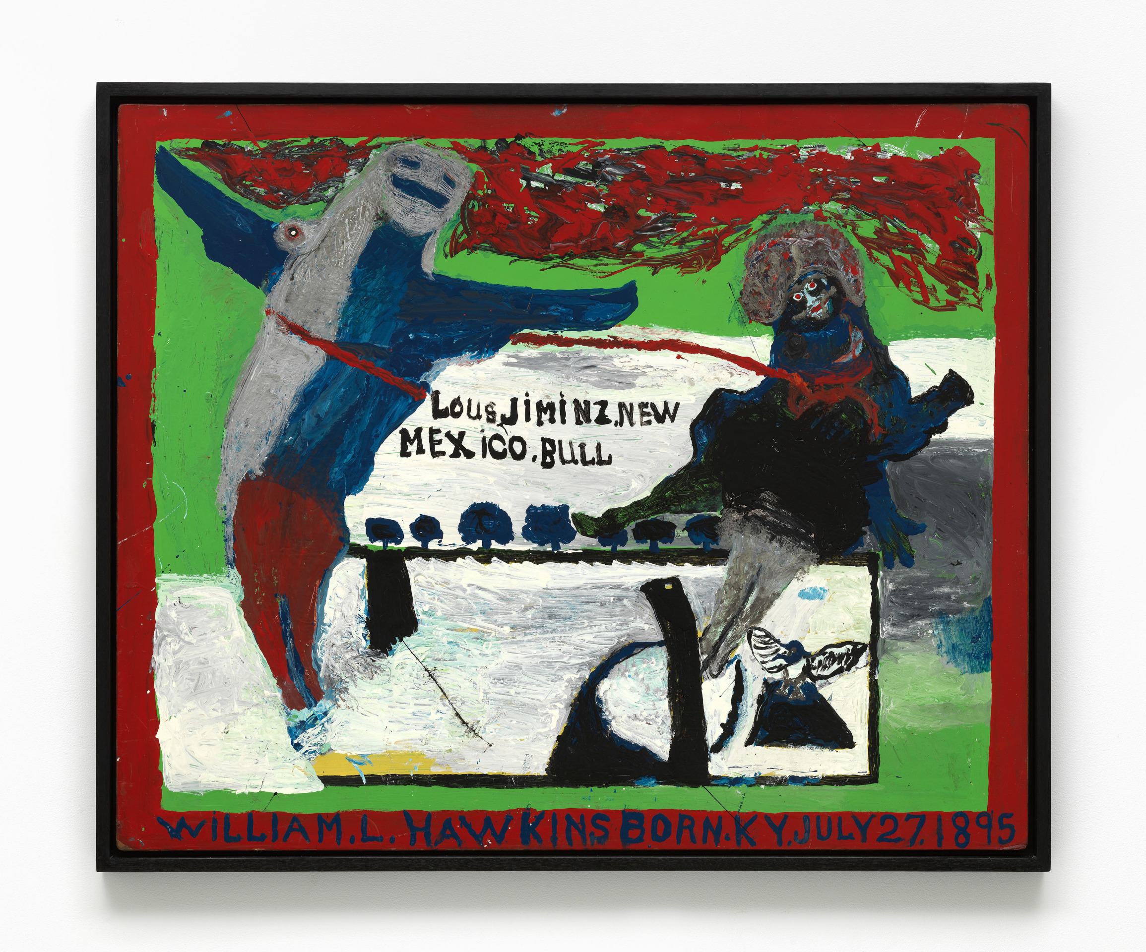 William Hawkins, LOUS JIMINZ NEW MEXICO BULL, 1985