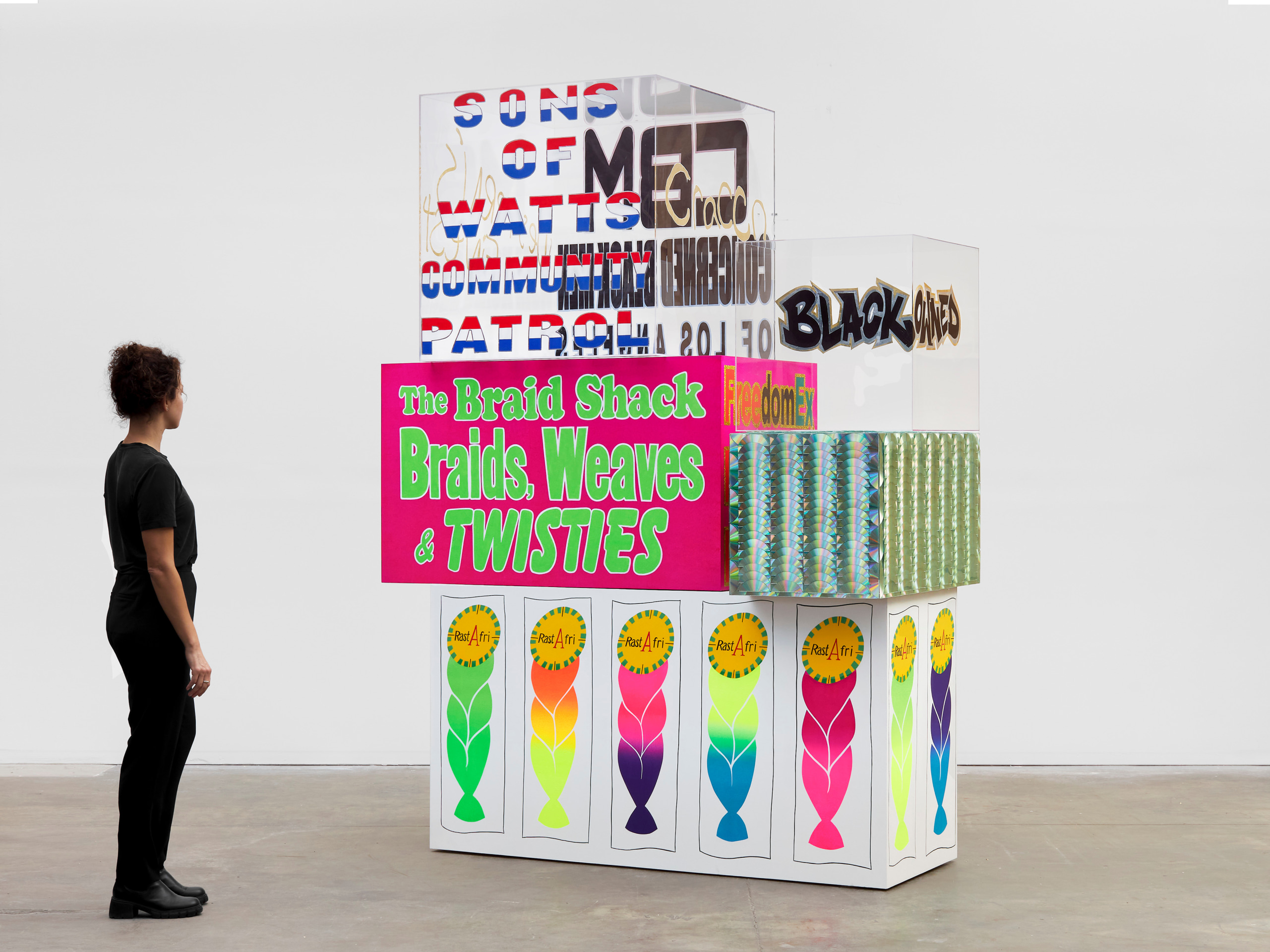 Lauren Halsey, Sons of Watts, 2022