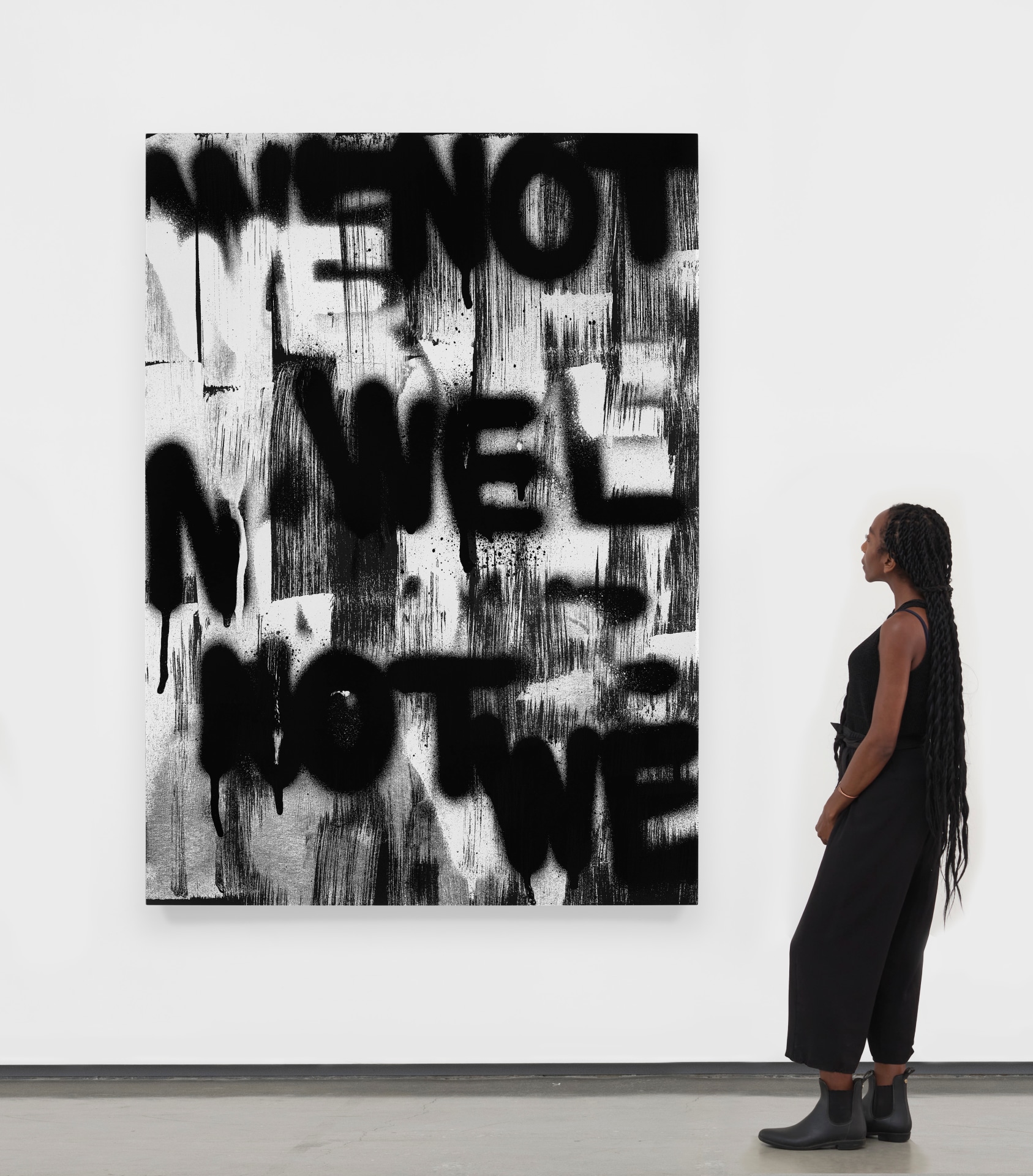 Adam Pendleton, Untitled (WE ARE NOT), 2020