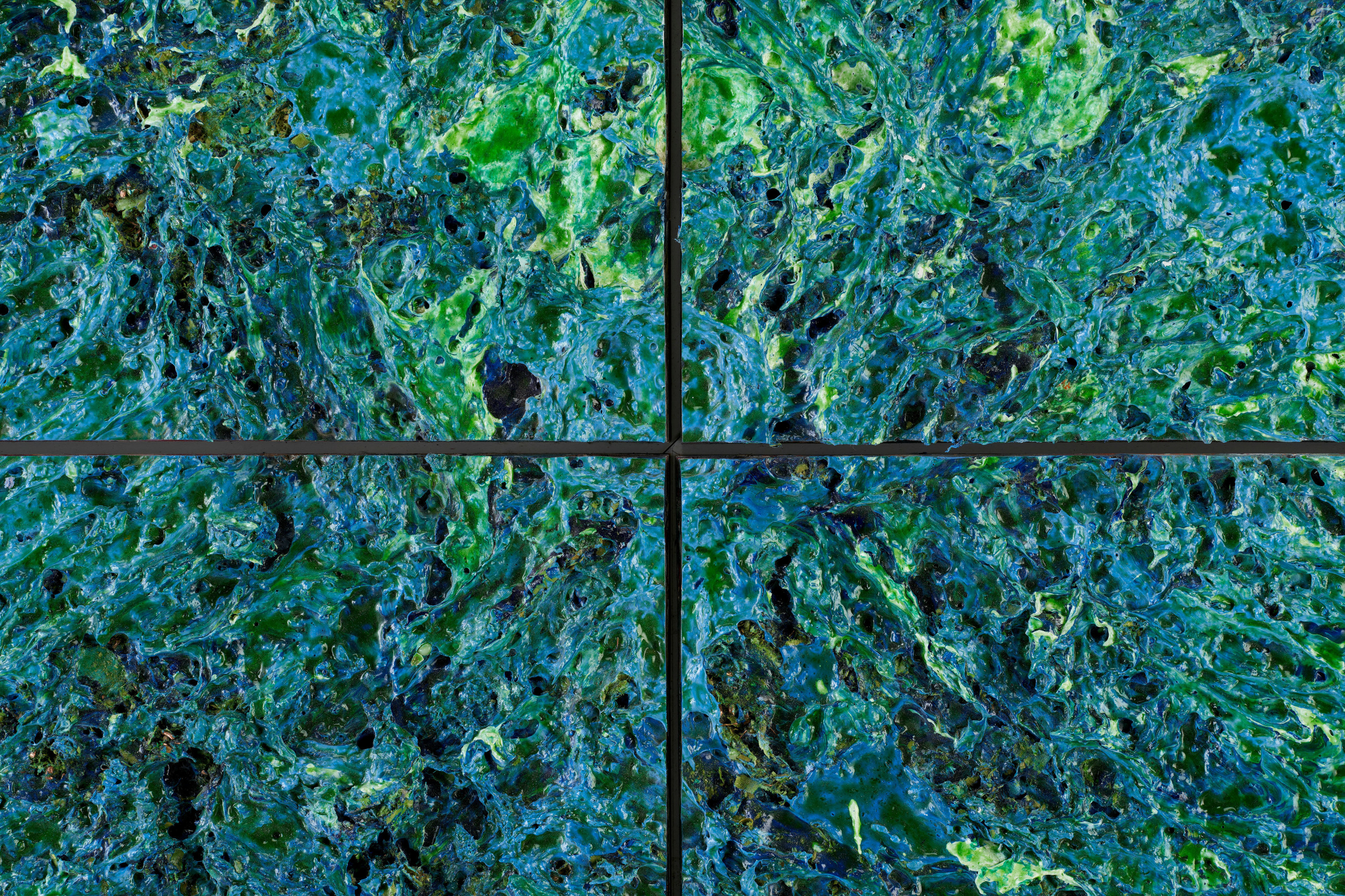 Sam Gilliam, Untitled (tondo), 2022