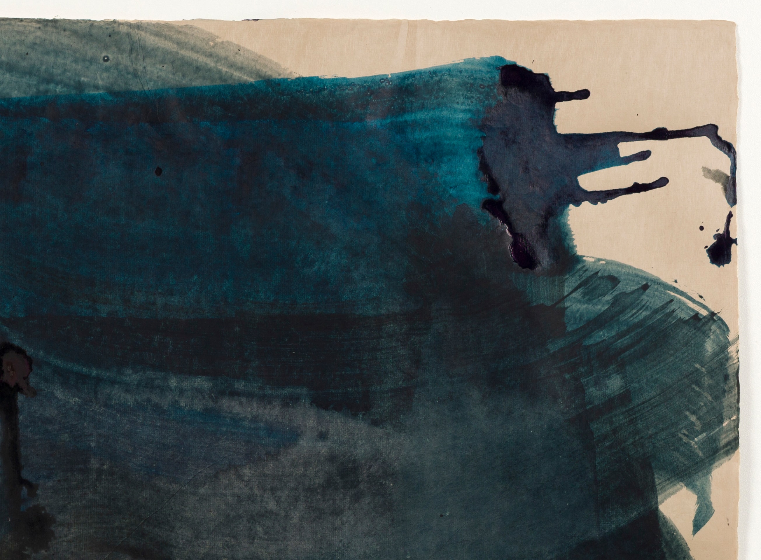 Mary Weatherford, night sky, Nikko, 2019