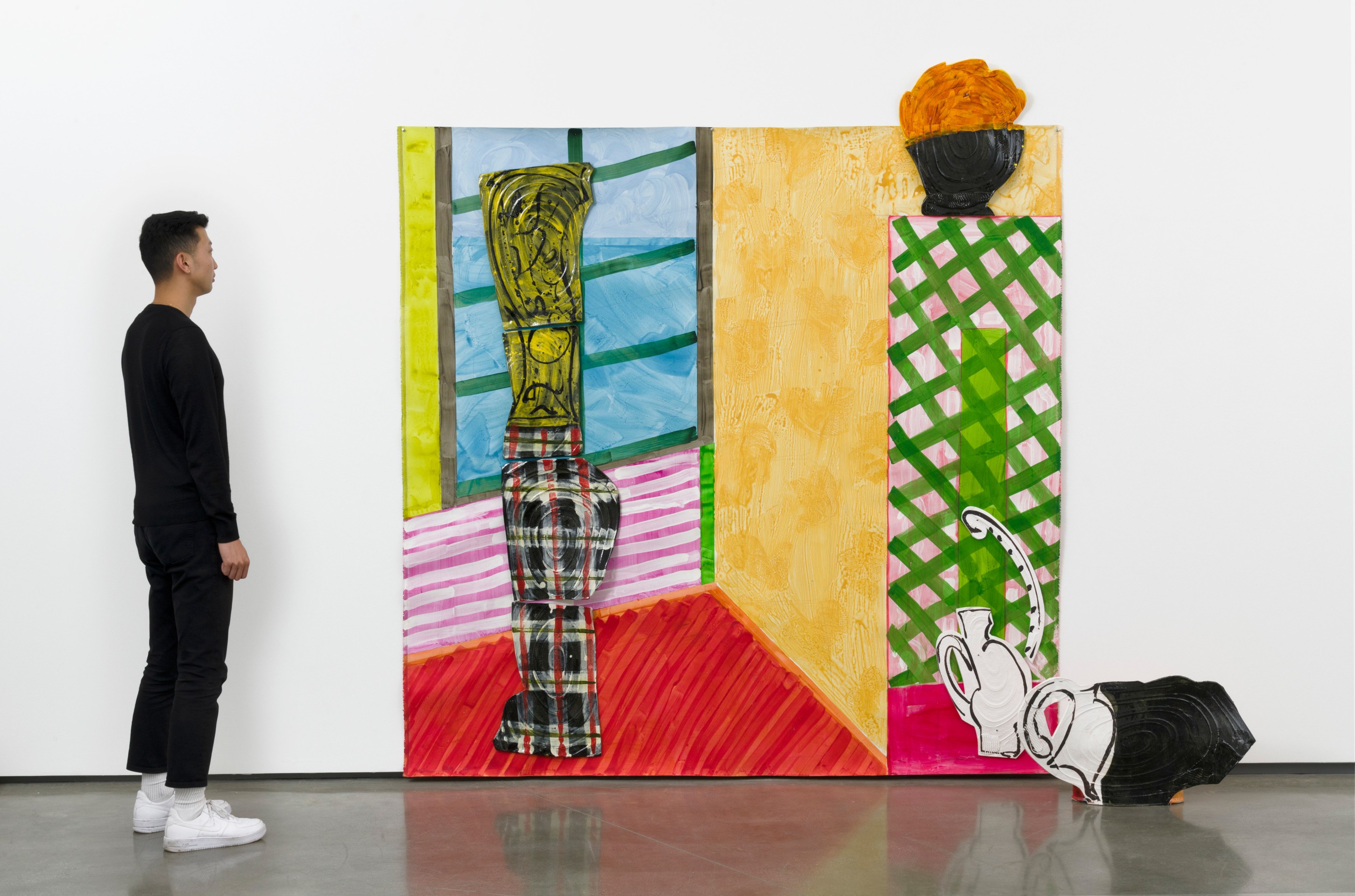 Betty Woodman Bedroom with Lattice, 2009