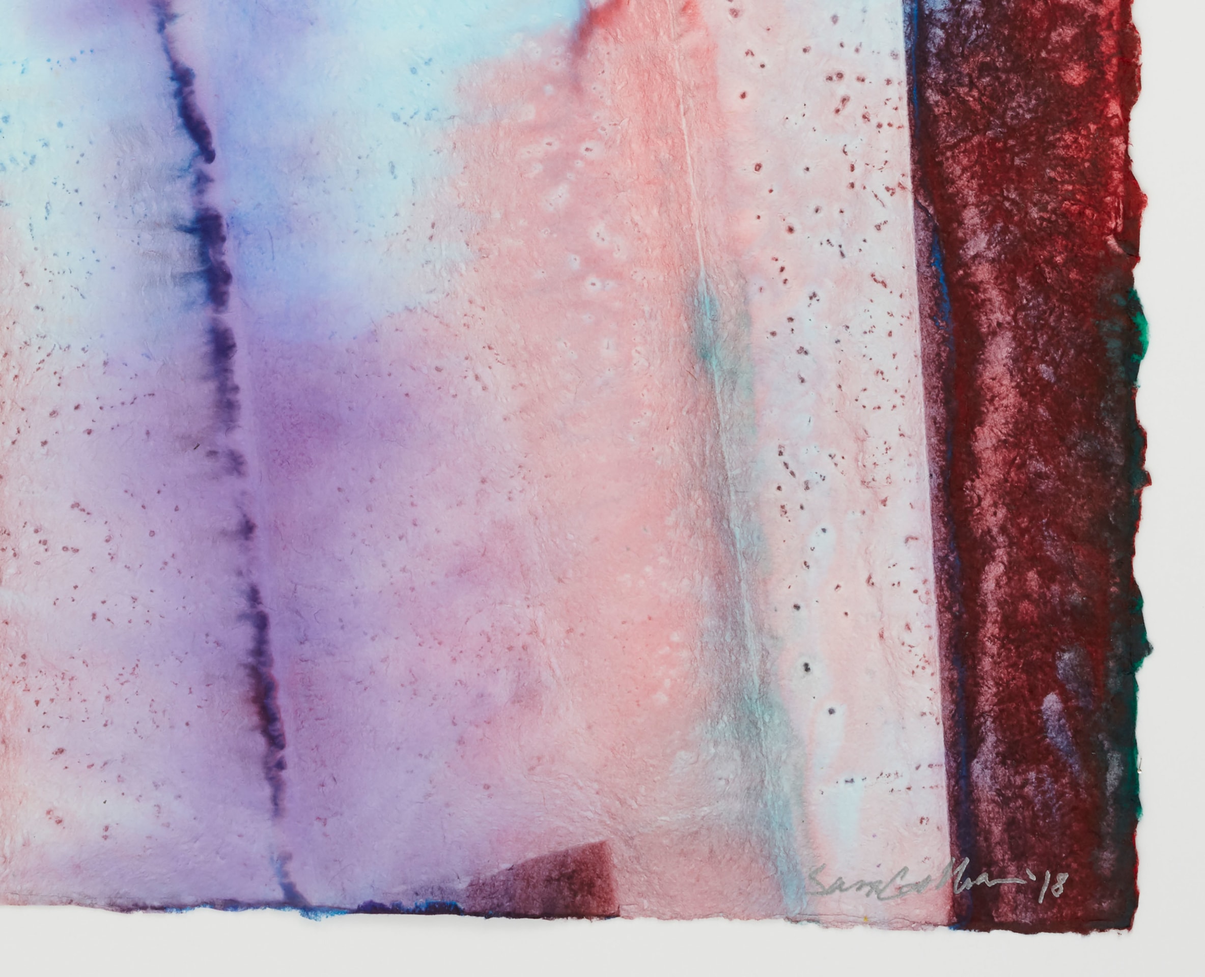 Sam Gilliam, Construct, 2018