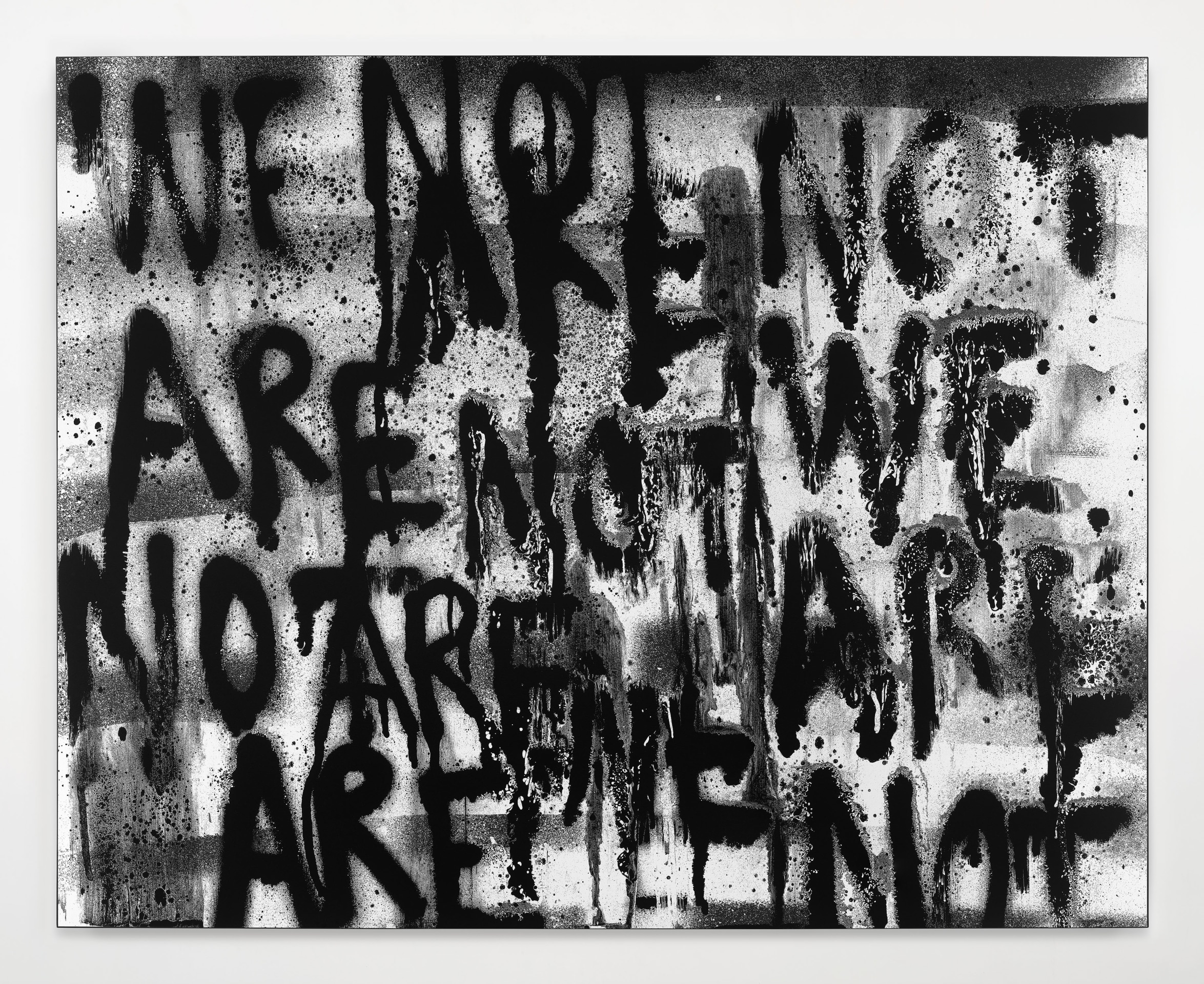 Adam Pendleton, Untitled (WE ARE NOT), 2023