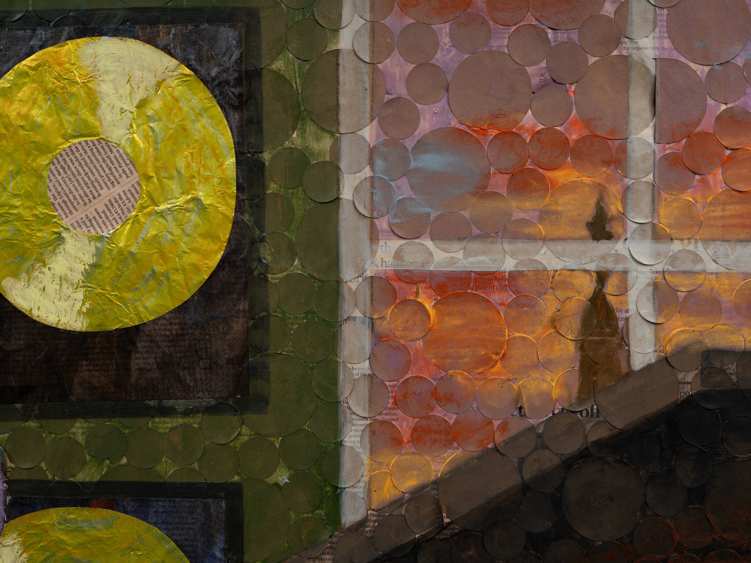 Derek Fordjour, The Philadelphia Sound, 2025