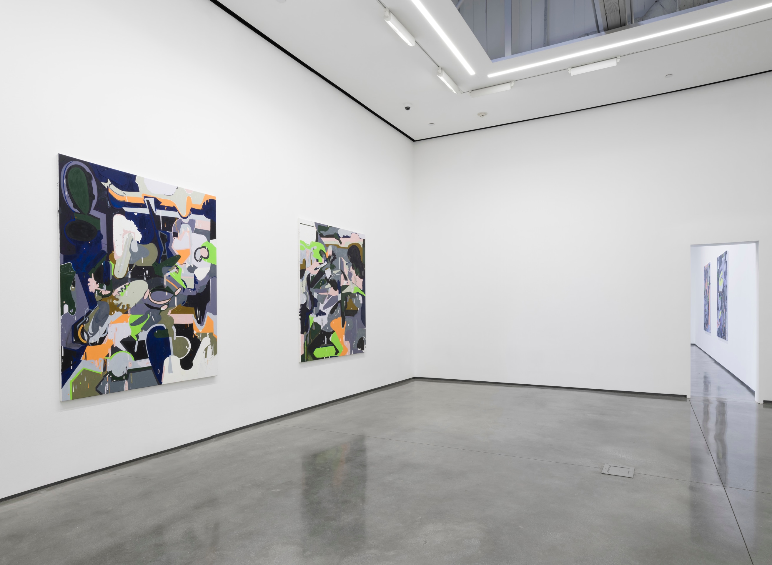 Huma Bhabha and Michael Williams