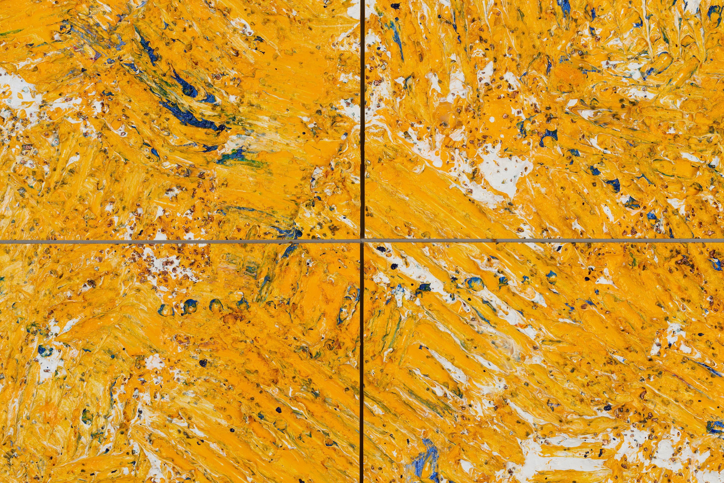 Sam Gilliam, Untitled (tondo), 2022