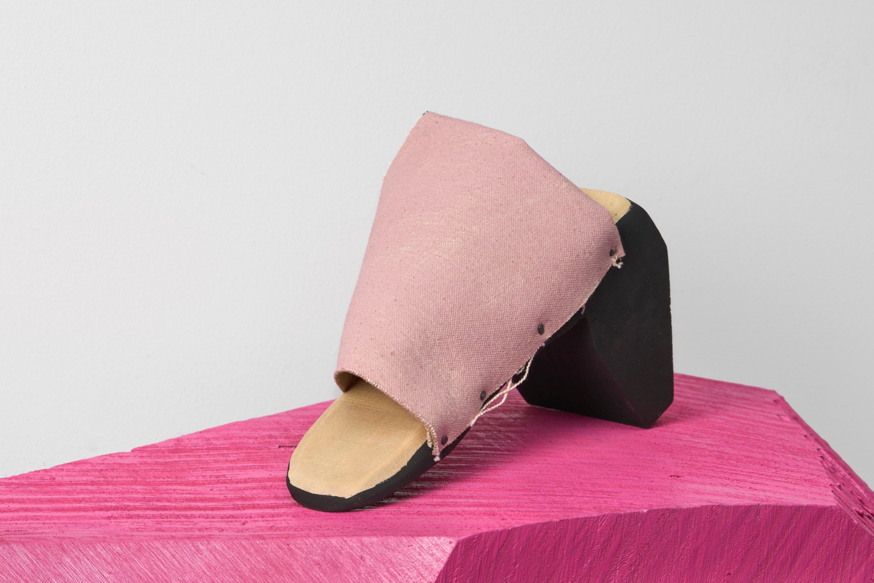 Evan Holloway, Shoe Shelf (Pink), 2024