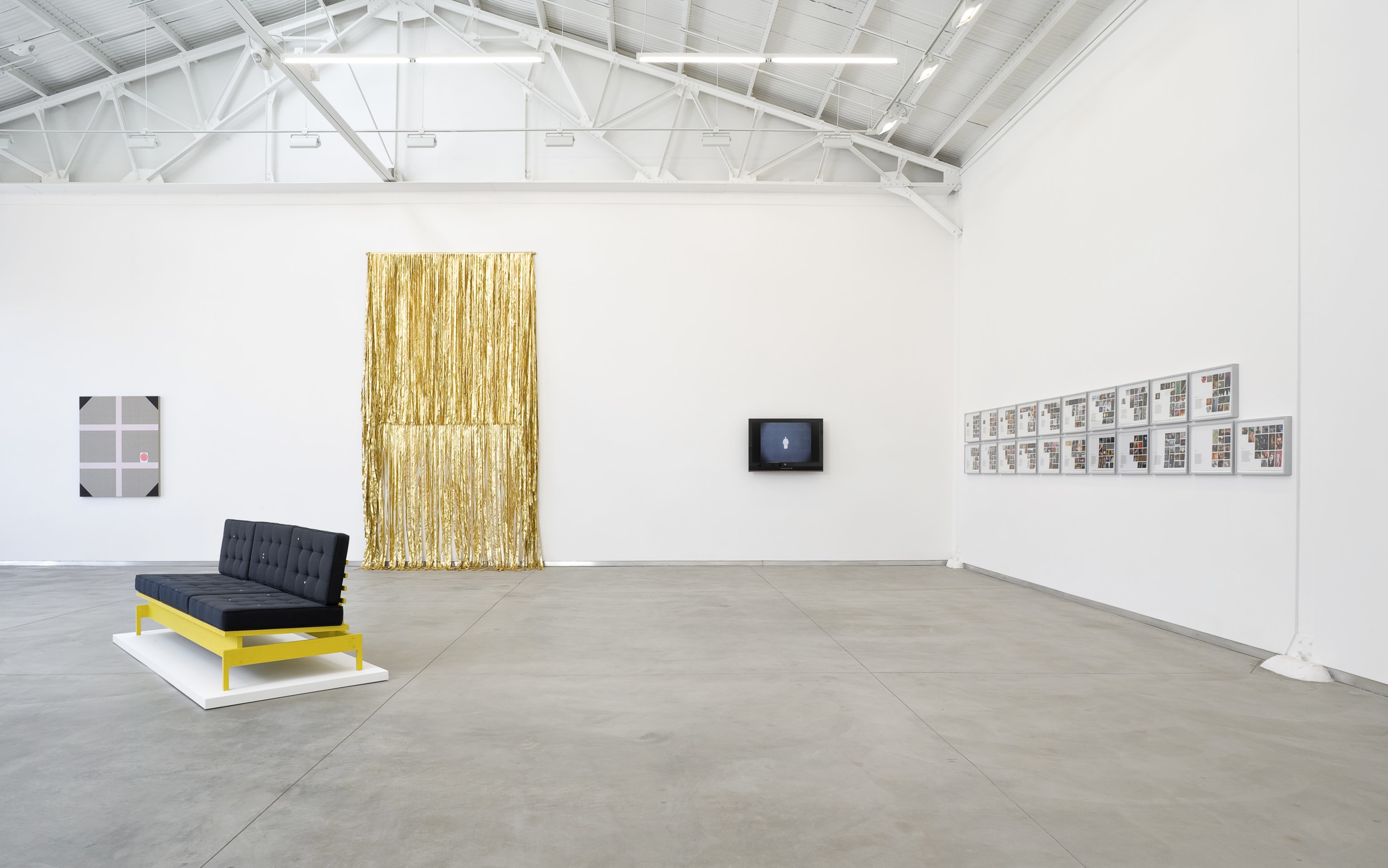 James Lee Byars, Marcel Broodthaers, Matthew Brannon, William E. Jones