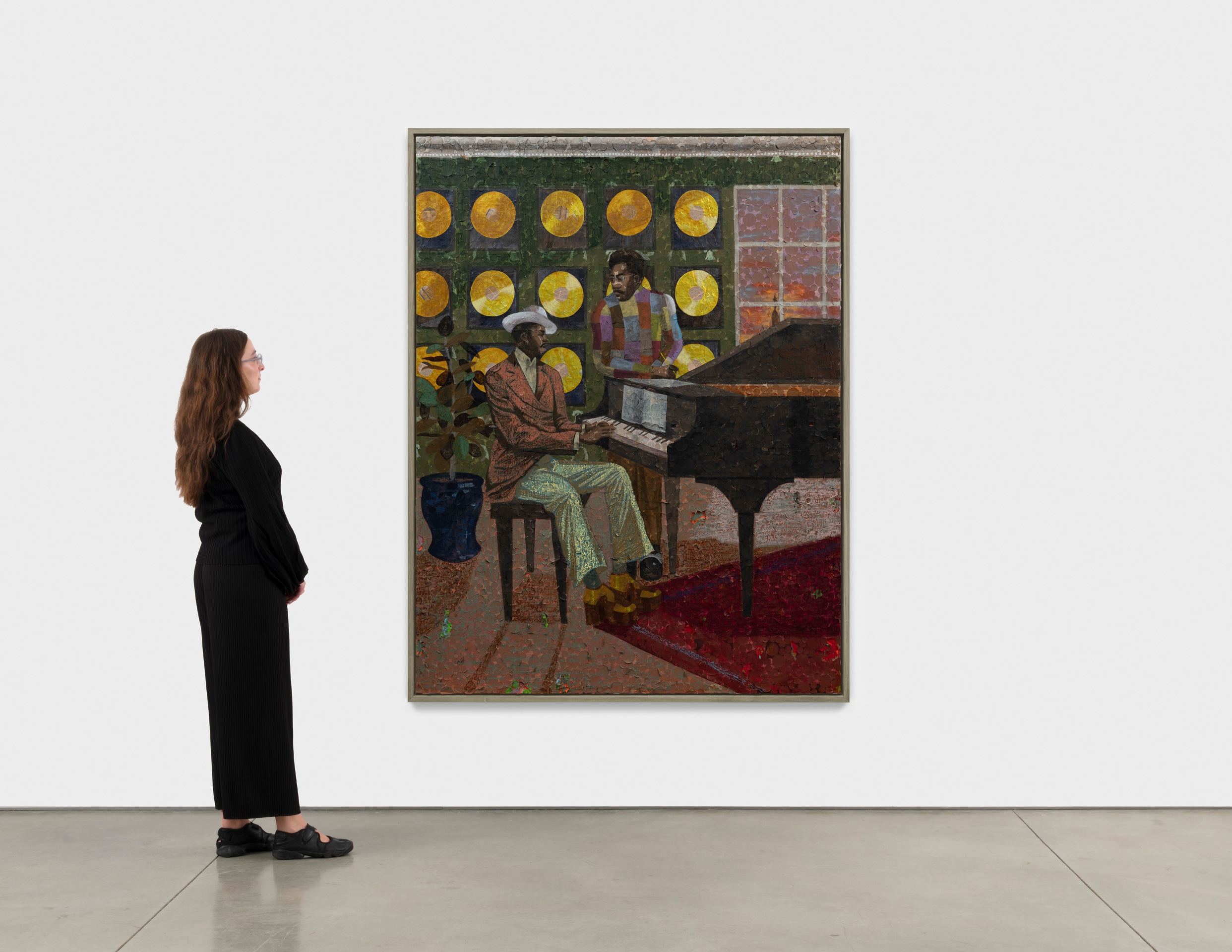 Derek Fordjour, The Philadelphia Sound, 2025